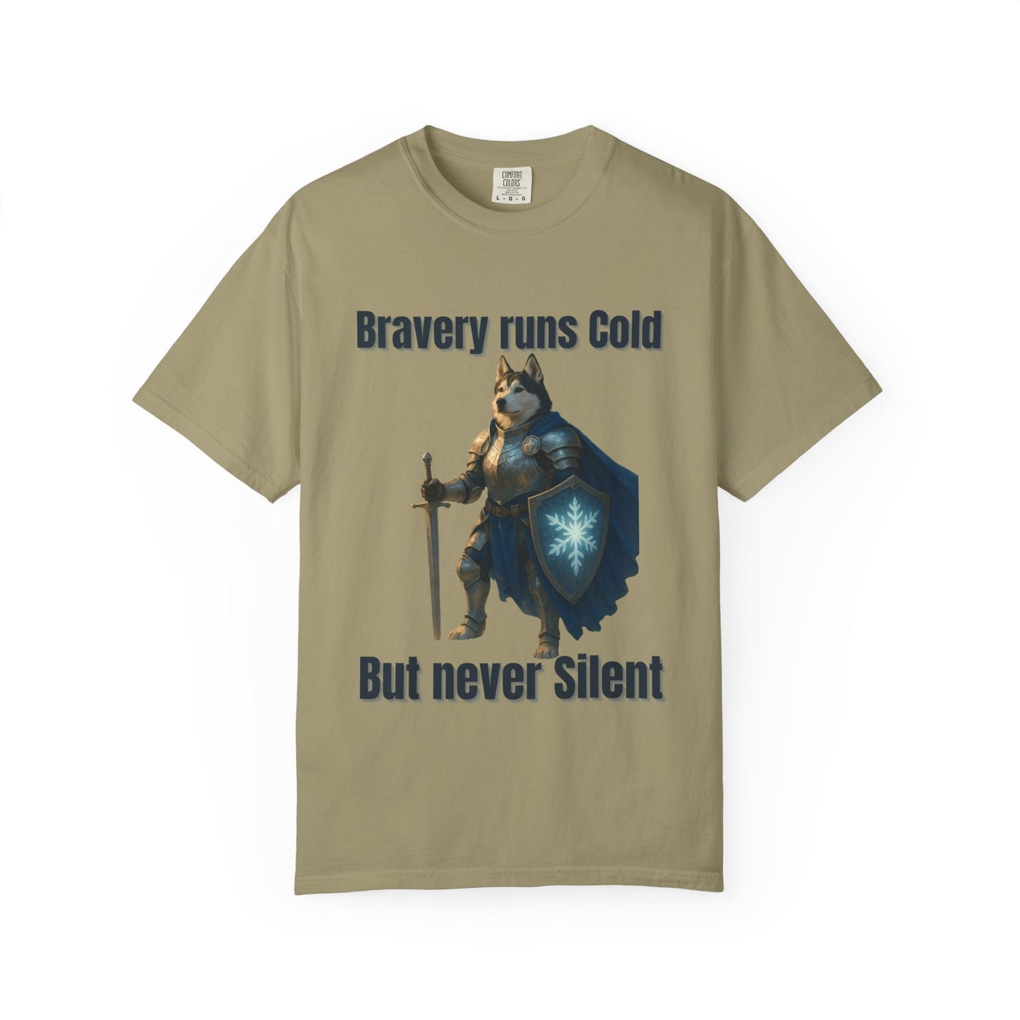 Bravery Runs Cold-Fantasy Dog Portraits - Fantasy Dog Portraits