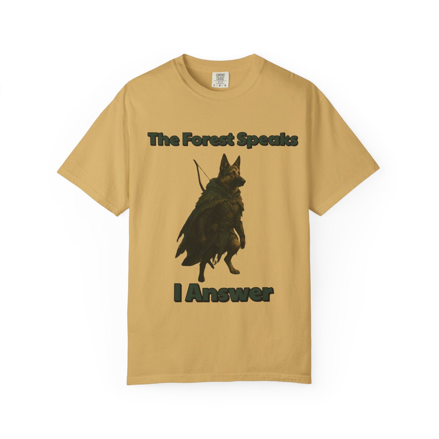 Woodland Guardian-Fantasy Dog Portraits - Fantasy Dog Portraits