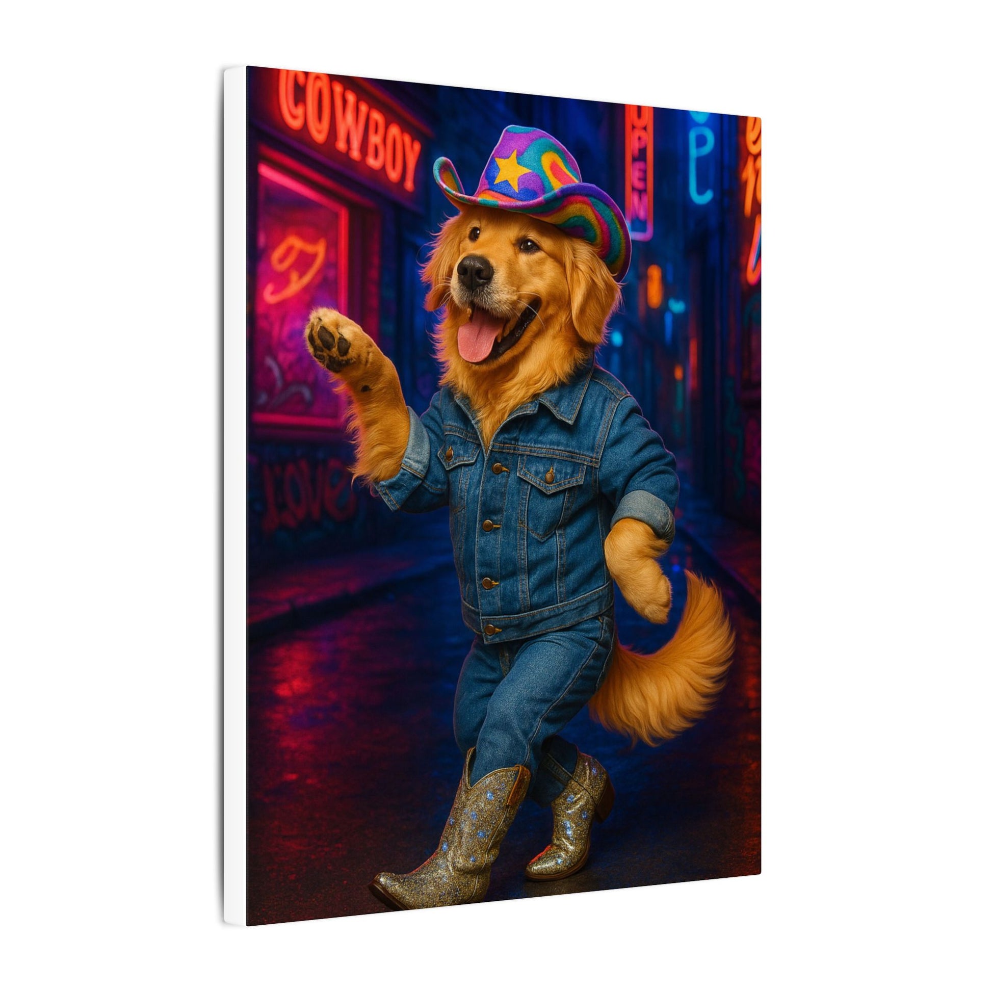 Canine Cowboy Chic-Fantasy Dog Portraits - Fantasy Dog Portraits