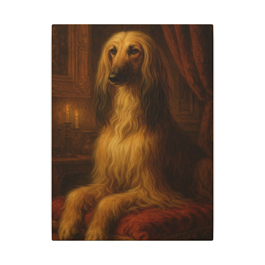 Regal Afghan-Fantasy Dog Portraits - Fantasy Dog Portraits