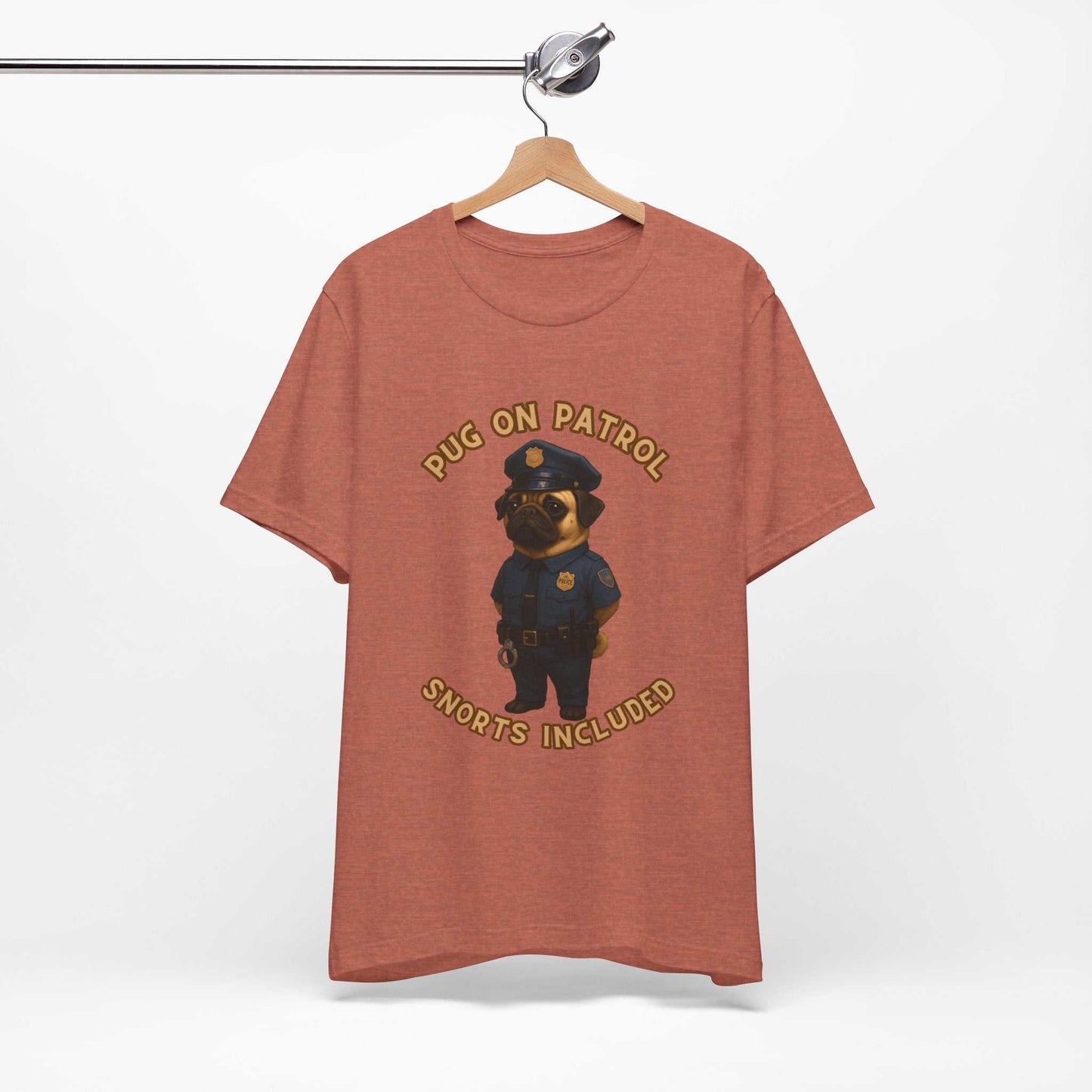 Pug on Patrol-Fantasy Dog Portraits - Fantasy Dog Portraits