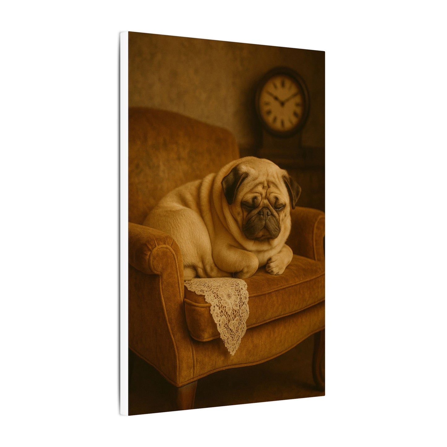 Pug's Perfect Moment-Fantasy Dog Portraits - Fantasy Dog Portraits