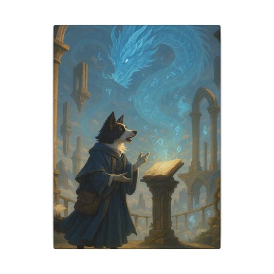 Mystic Canine Conjurer-Fantasy Dog Portraits - Fantasy Dog Portraits