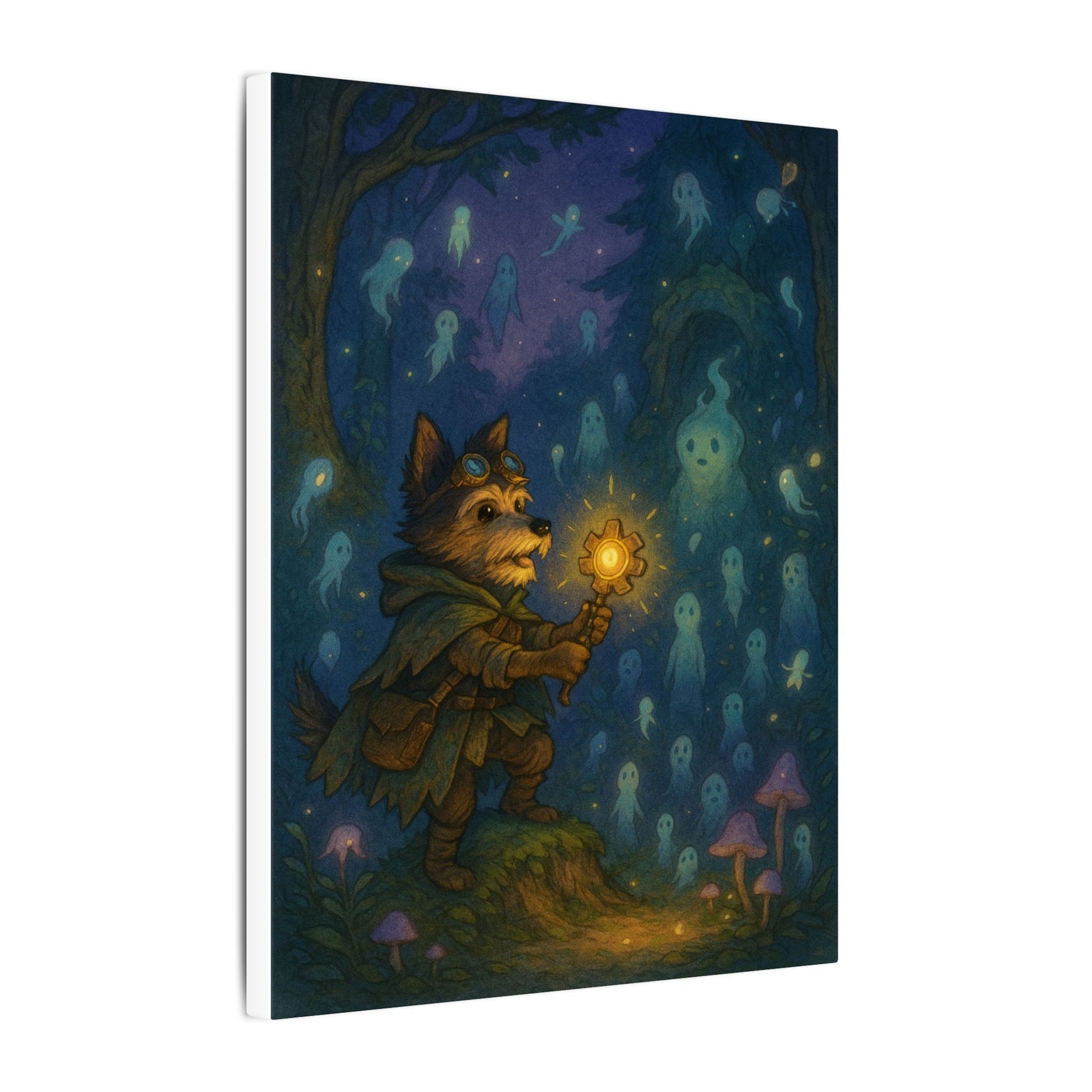 Spectral Guardian-Fantasy Dog Portraits - Fantasy Dog Portraits