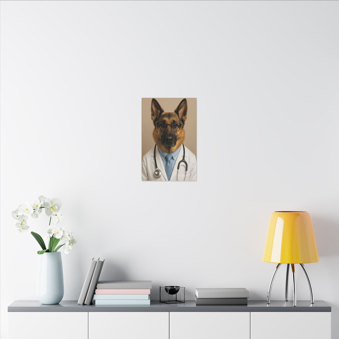 Dr. Bark Goodboy-Fantasy Dog Portraits - Fantasy Dog Portraits