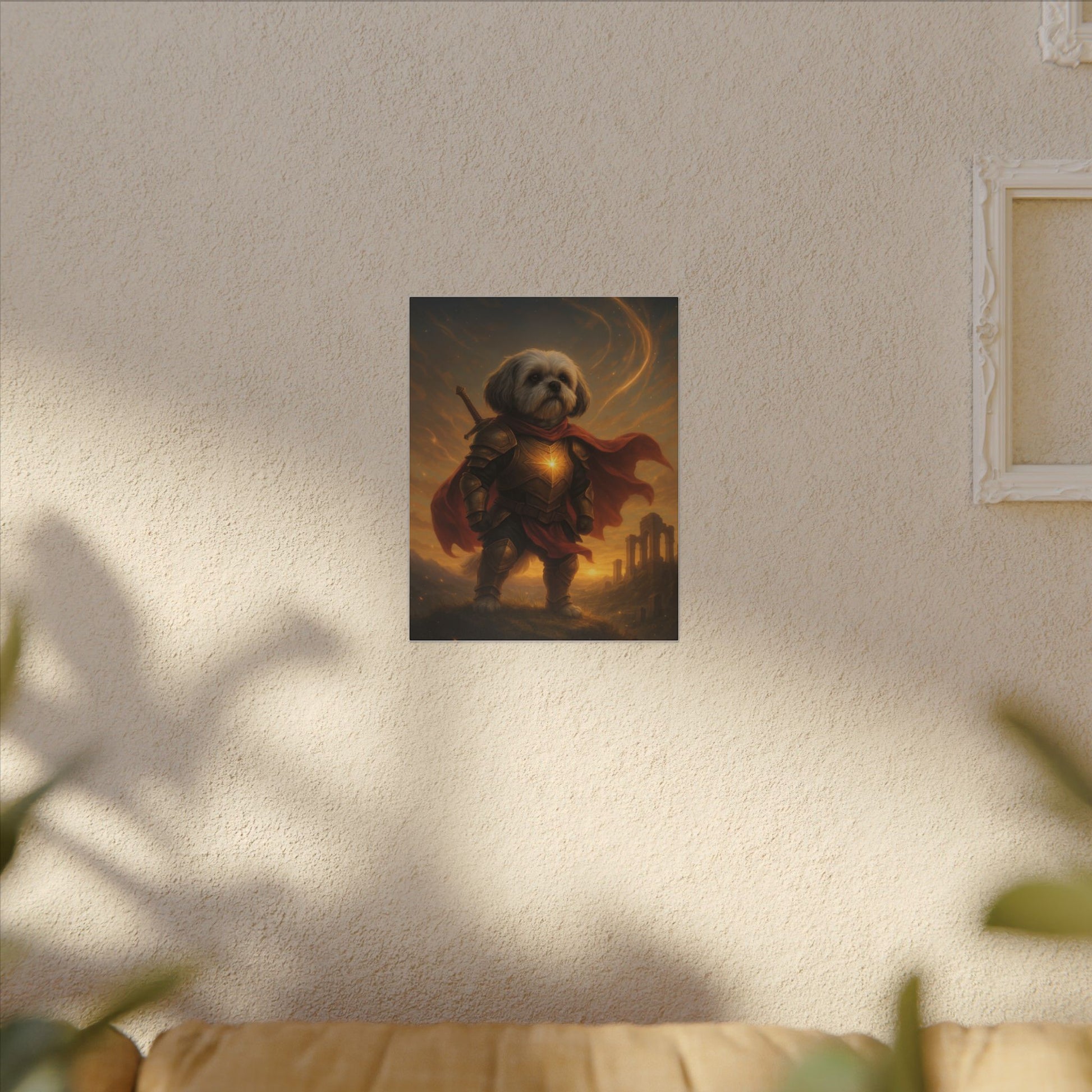Shih Tzu Sentinel-Fantasy Dog Portraits - Fantasy Dog Portraits
