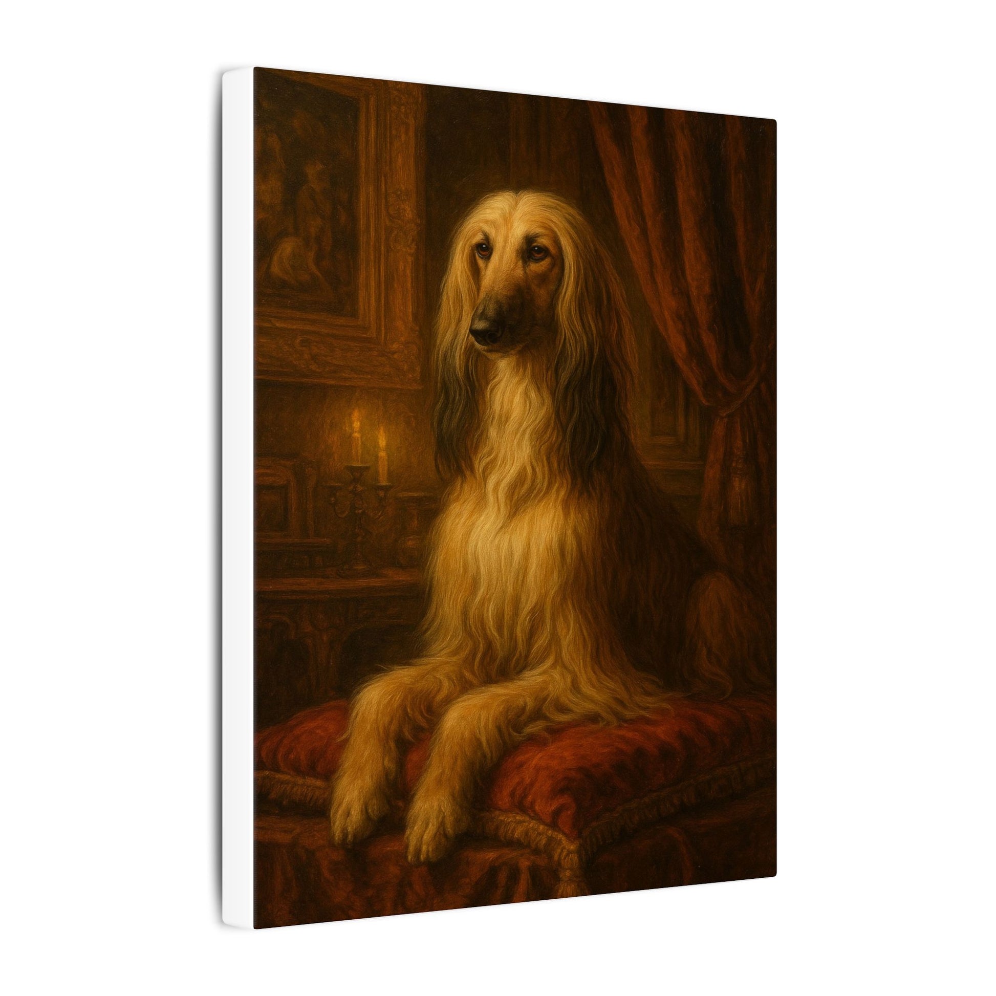 Regal Afghan-Fantasy Dog Portraits - Fantasy Dog Portraits