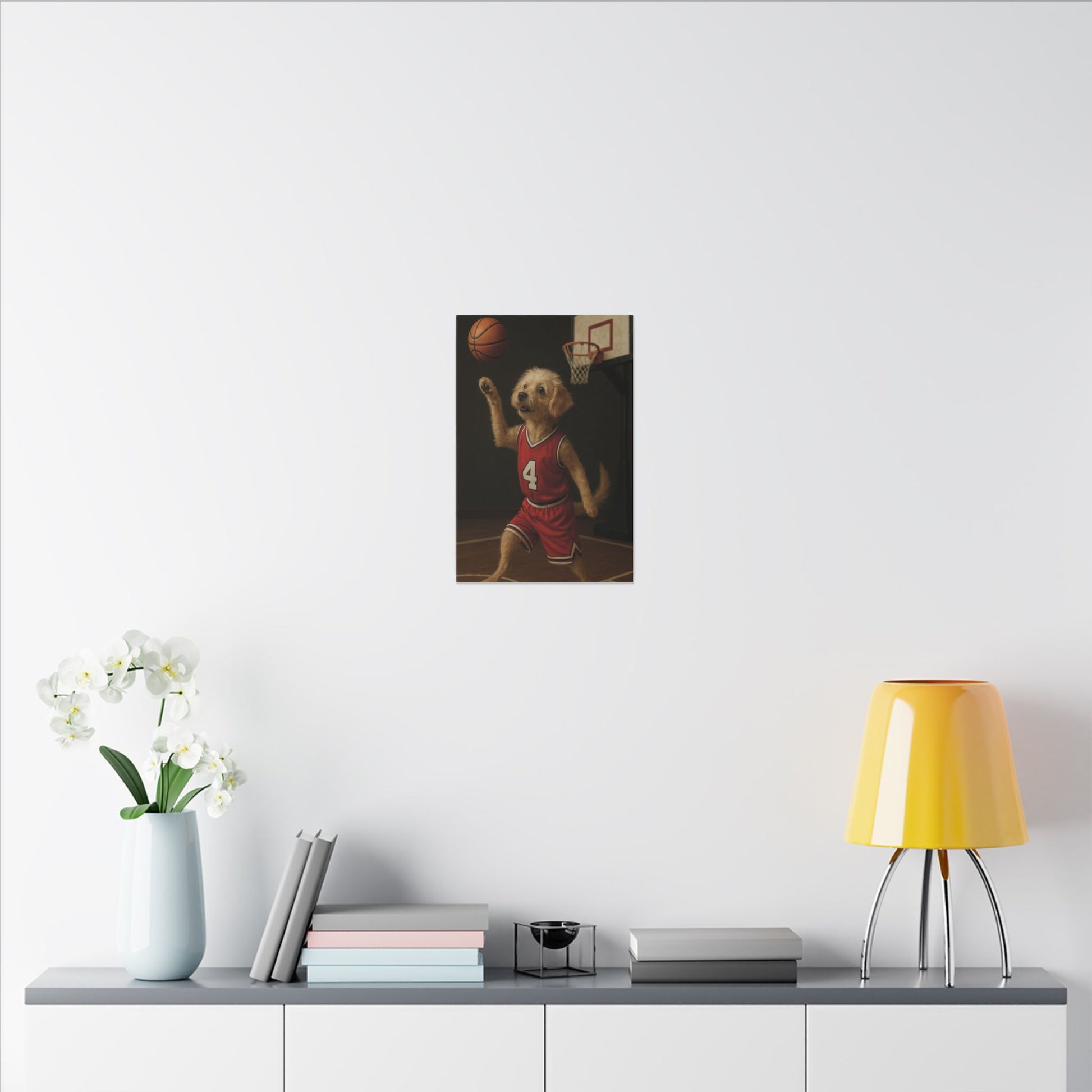 Hoops Hero-Fantasy Dog Portraits - Fantasy Dog Portraits