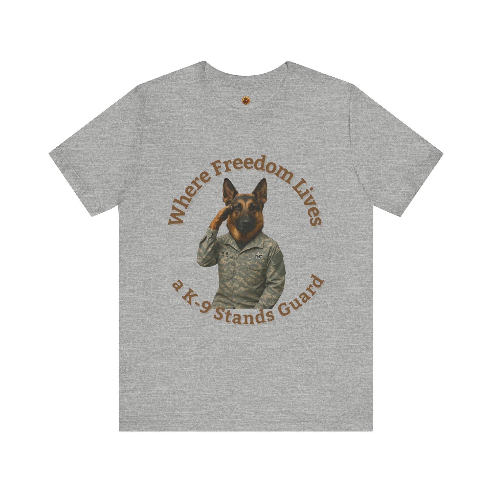 Air Force Dog Tee - Fantasy Dog Portraits
