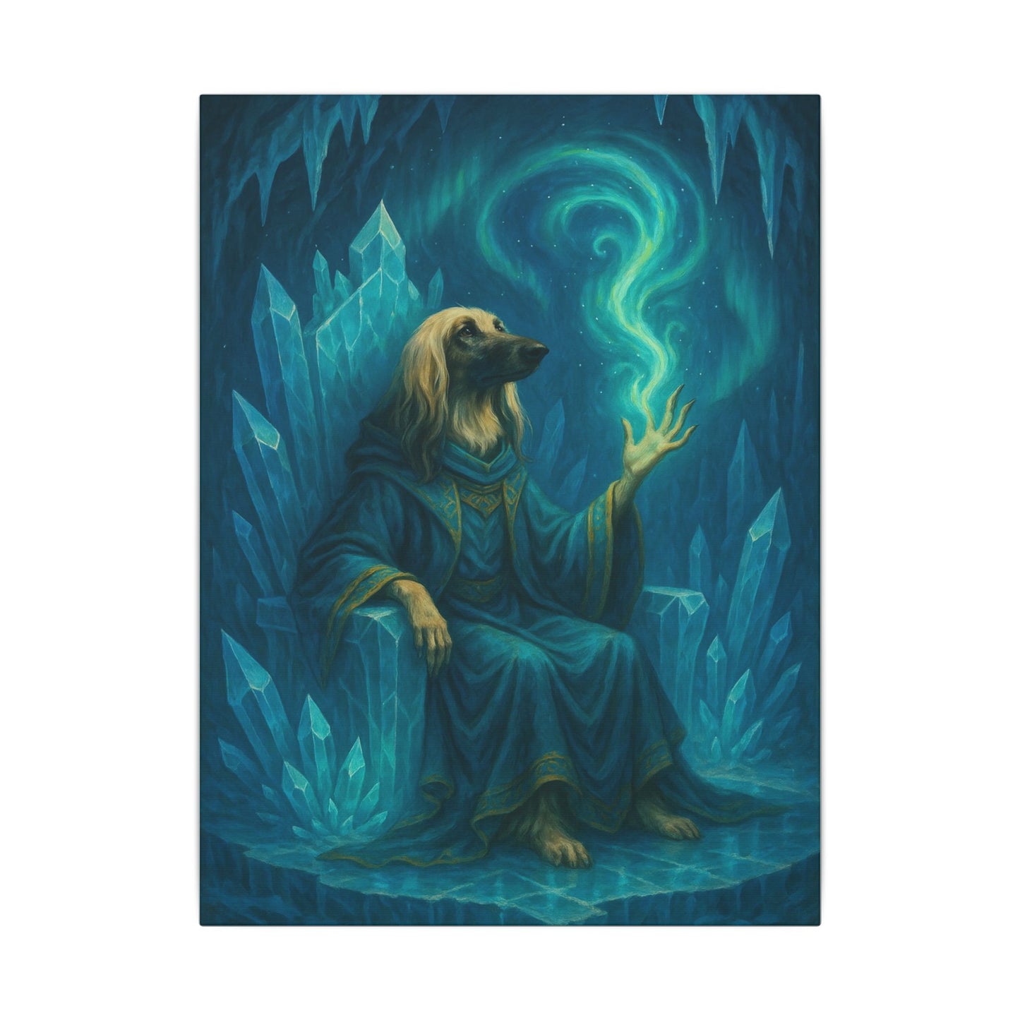 Canine Sorcerer's Realm-Fantasy Dog Portraits - Fantasy Dog Portraits
