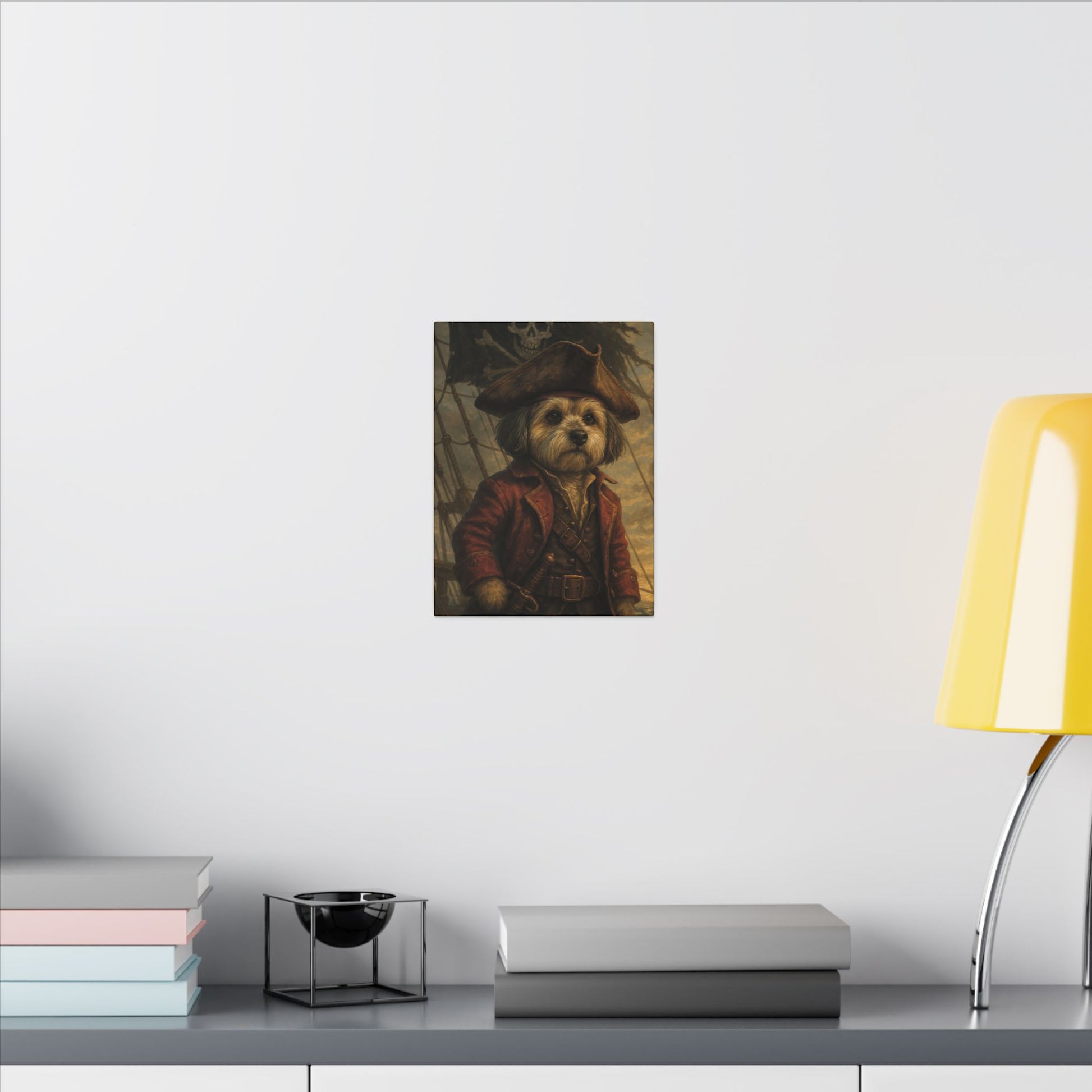 Scruffy Jack's Seafaring Adventure-Fantasy Dog Portraits - Fantasy Dog Portraits