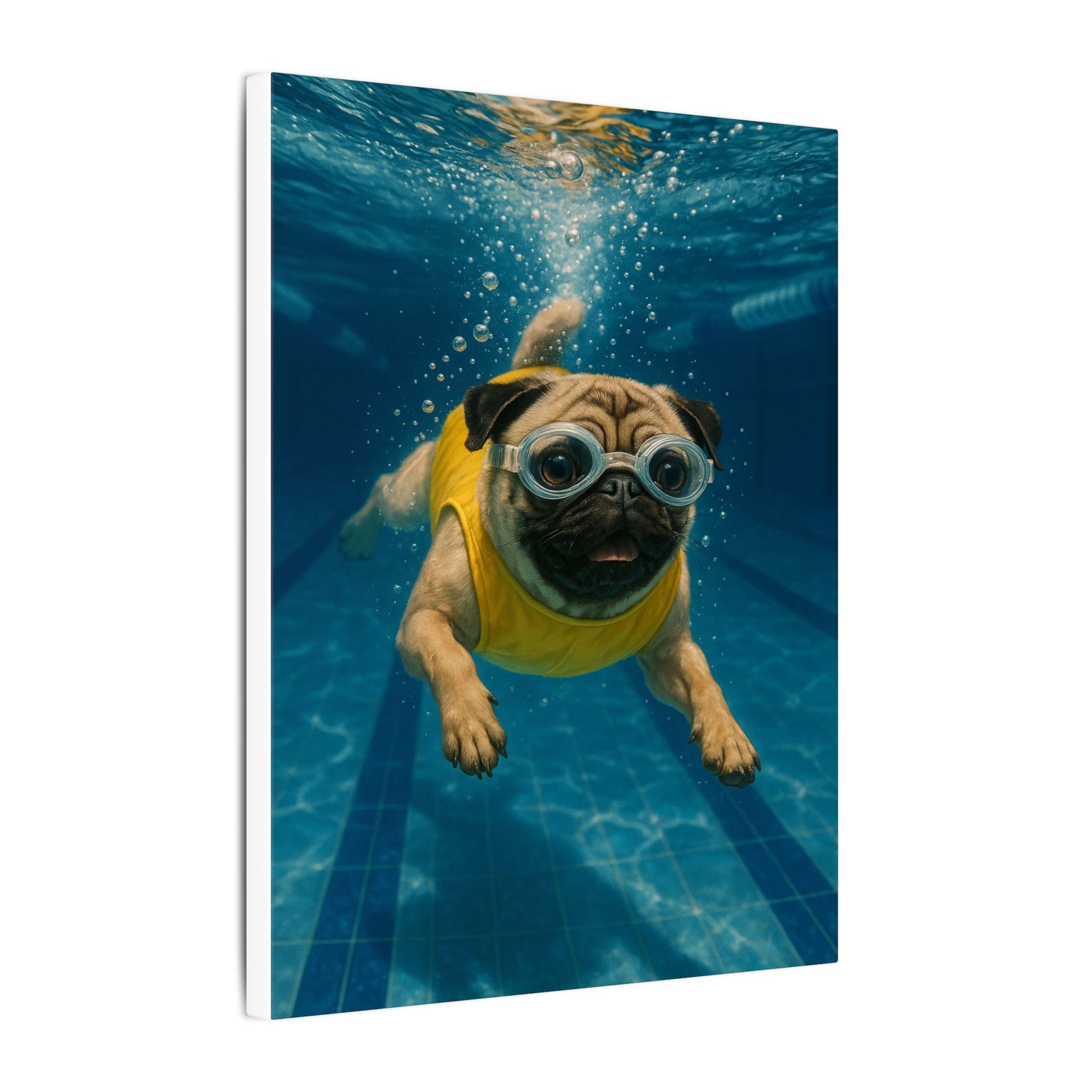 Swimming Sensation-Fantasy Dog Portraits - Fantasy Dog Portraits