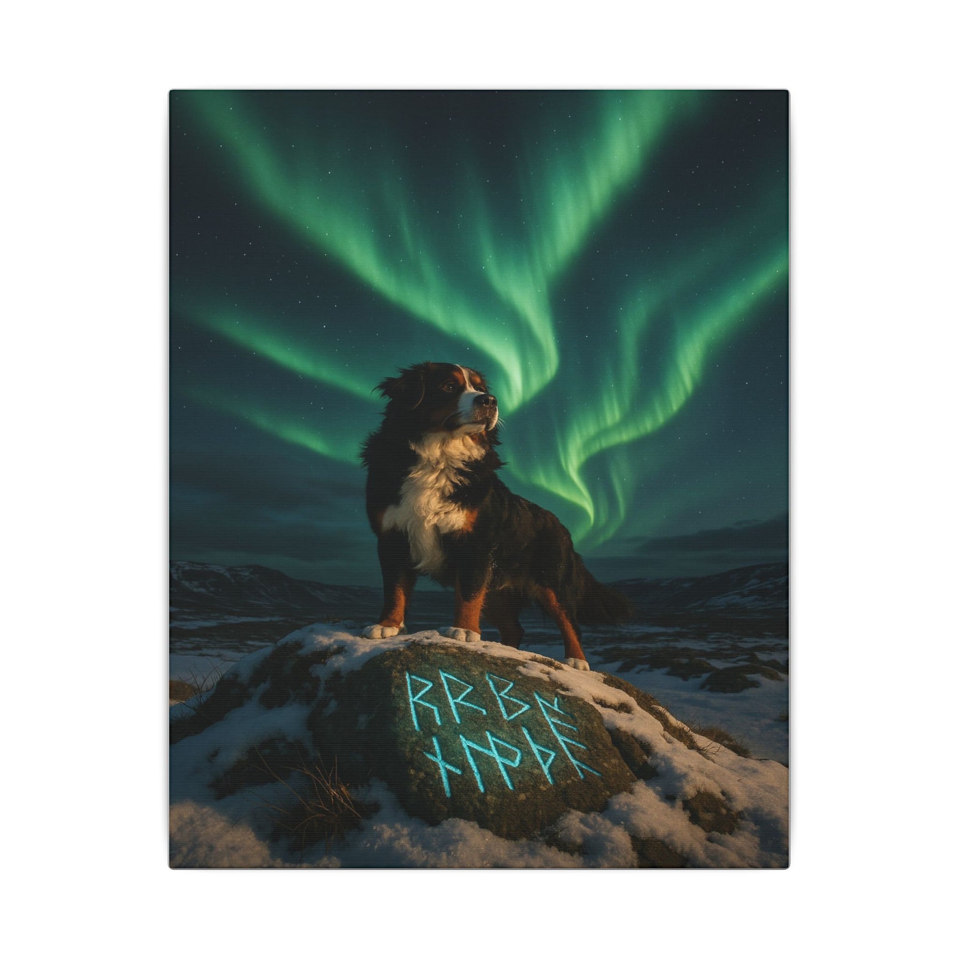 Aurora's Guardian-Fantasy Dog Portraits - Fantasy Dog Portraits