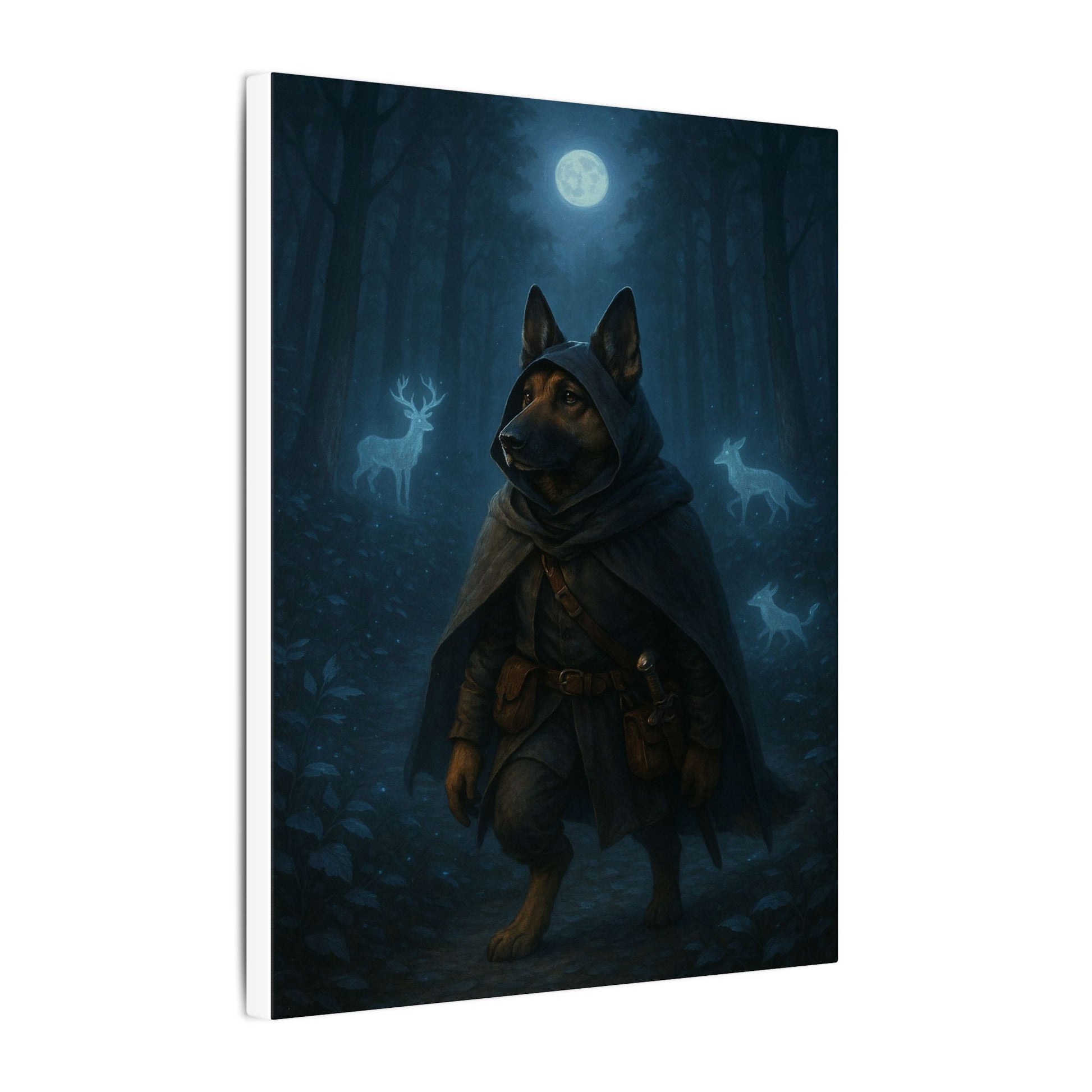 Guardian of the Misty Realm-Fantasy Dog Portraits - Fantasy Dog Portraits