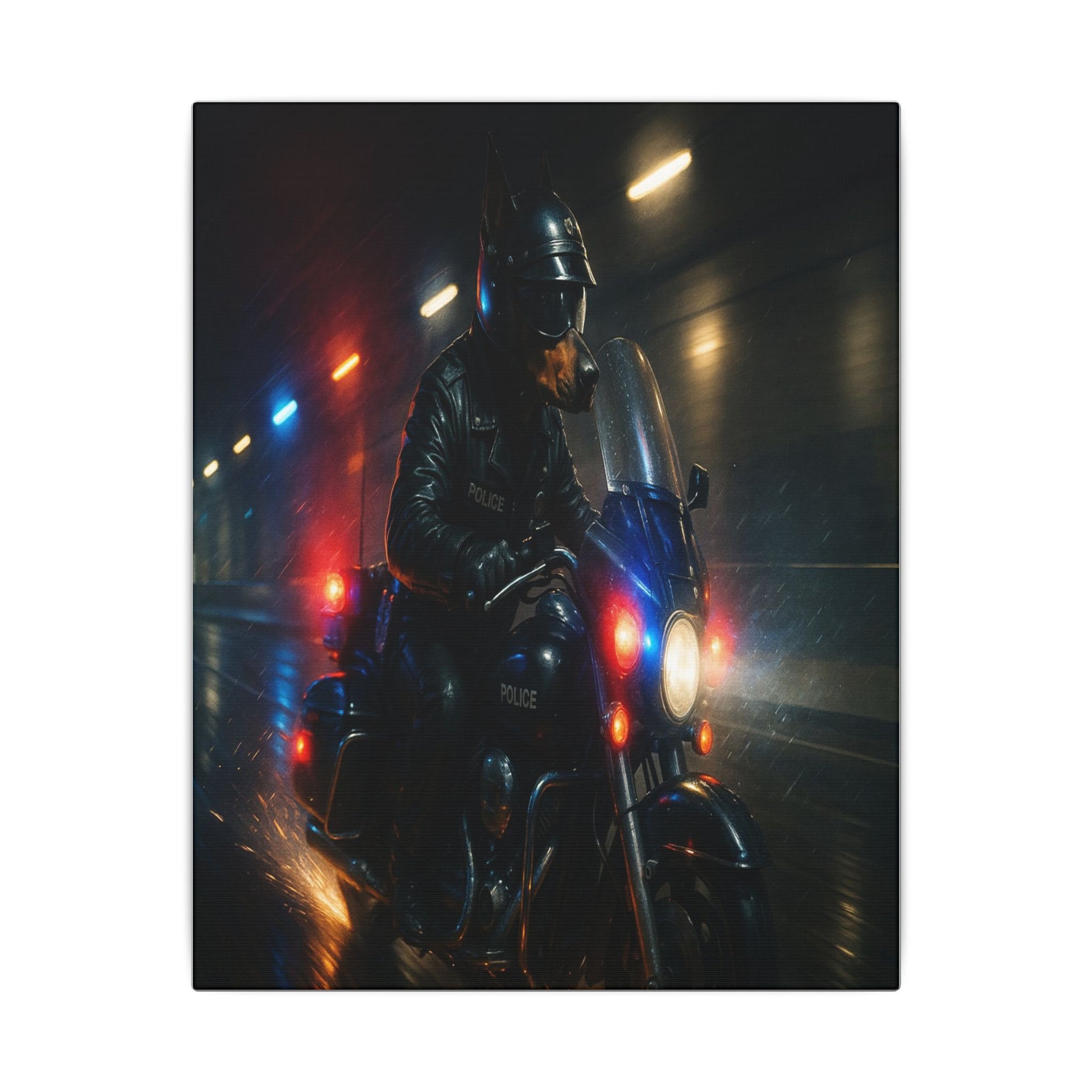Nightwatch Patrol
Urban Sentinel
Wet Streets-Fantasy Dog Portraits - Fantasy Dog Portraits
