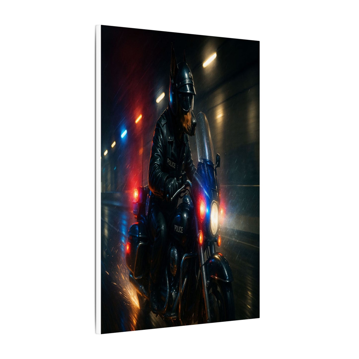 Nightwatch Patrol
Urban Sentinel
Wet Streets-Fantasy Dog Portraits - Fantasy Dog Portraits