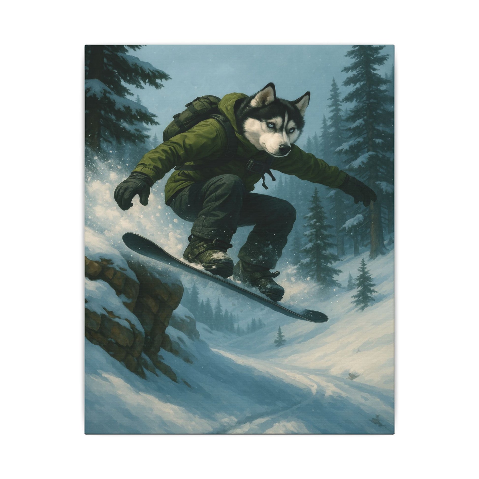 Snowbound Adventure-Fantasy Dog Portraits - Fantasy Dog Portraits