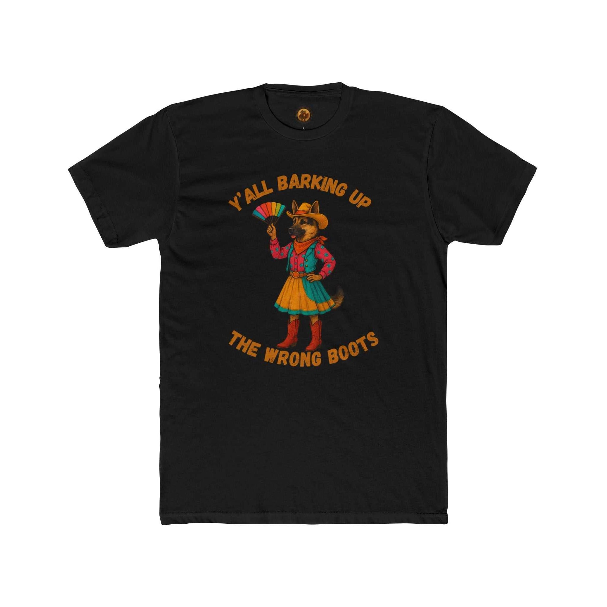 Funny Dog Lover Crew Tee, Unisex Cotton T-Shirt for Pet Owners, Perfect Gift for Dog Lovers, Casual Wear, Fun Birthday Gift - Fantasy Dog Portraits