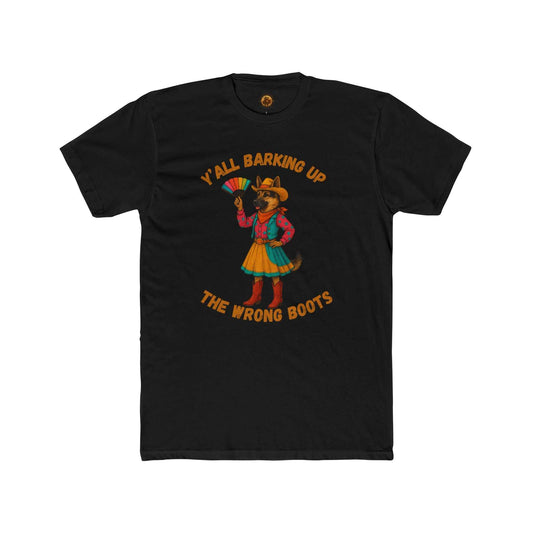 Funny Dog Lover Crew Tee, Unisex Cotton T-Shirt for Pet Owners, Perfect Gift for Dog Lovers, Casual Wear, Fun Birthday Gift - Fantasy Dog Portraits