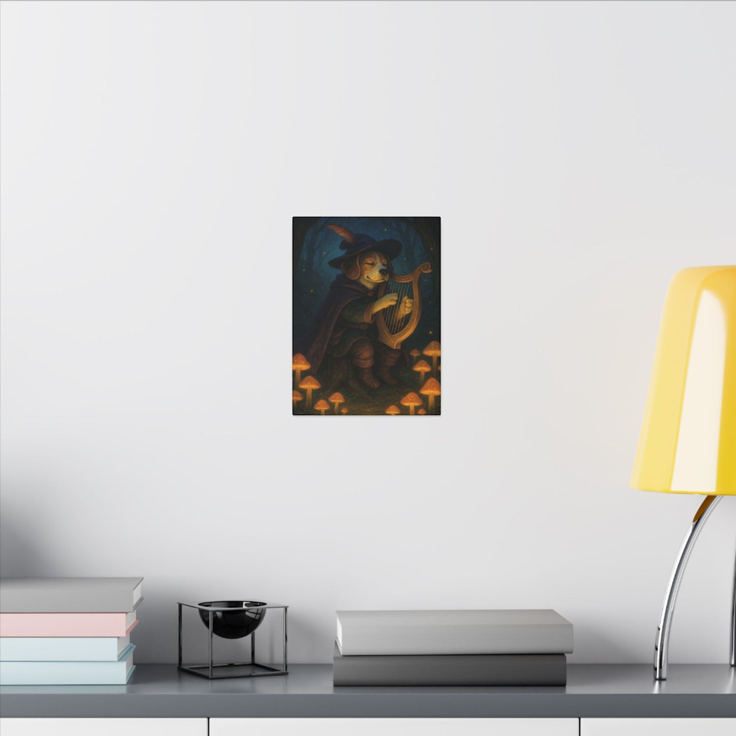 Moonlit Melody-Fantasy Dog Portraits - Fantasy Dog Portraits