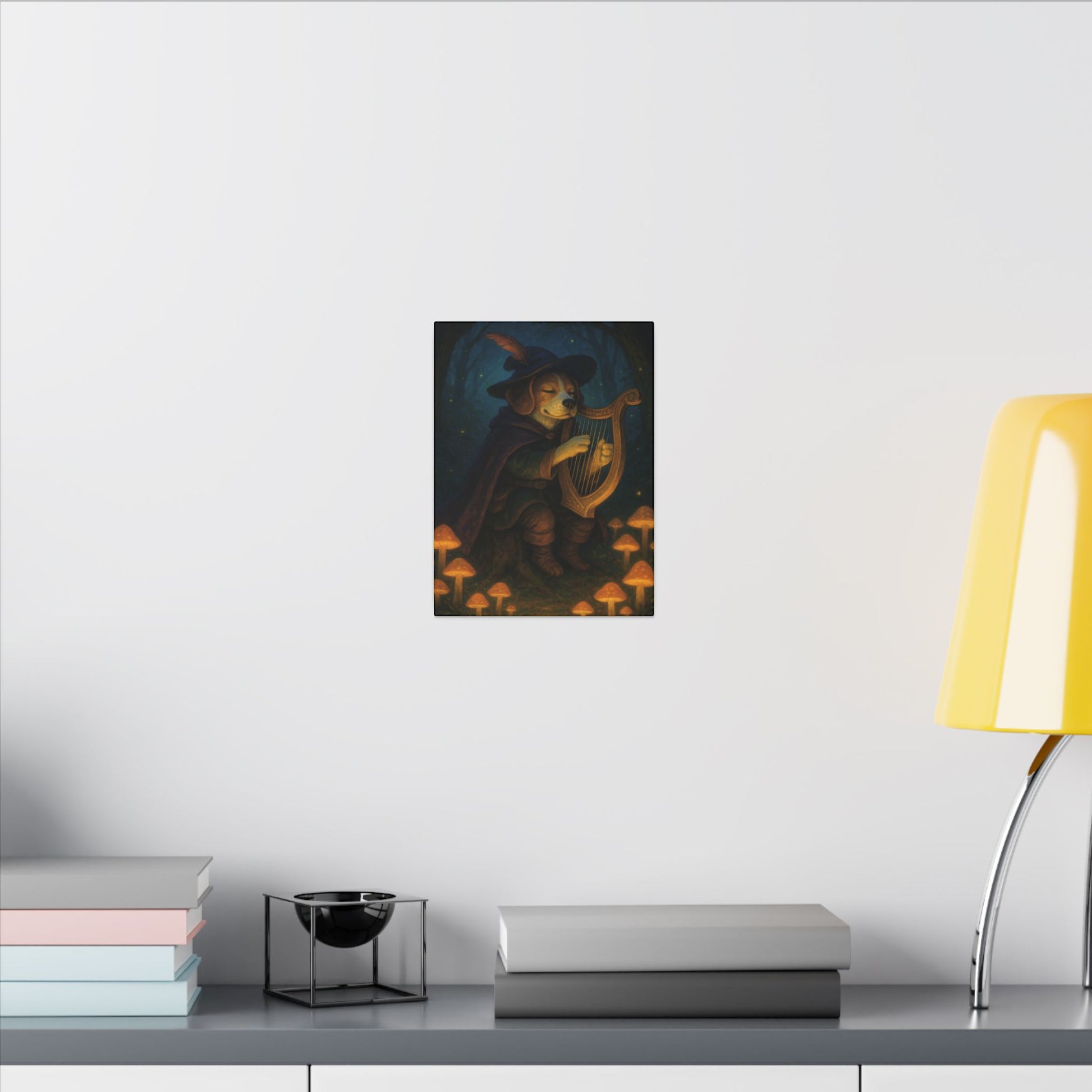 Moonlit Melody-Fantasy Dog Portraits - Fantasy Dog Portraits