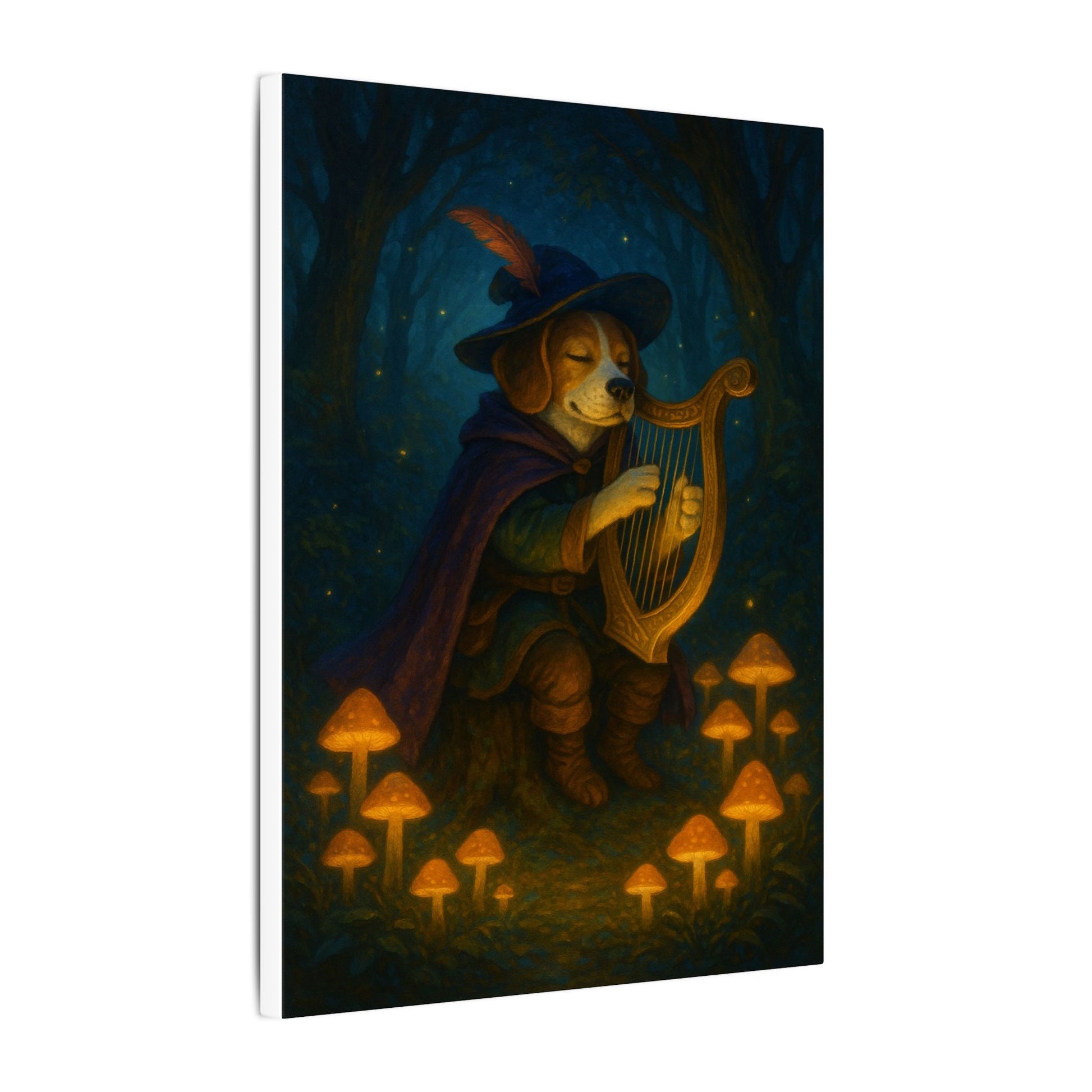 Moonlit Melody-Fantasy Dog Portraits - Fantasy Dog Portraits