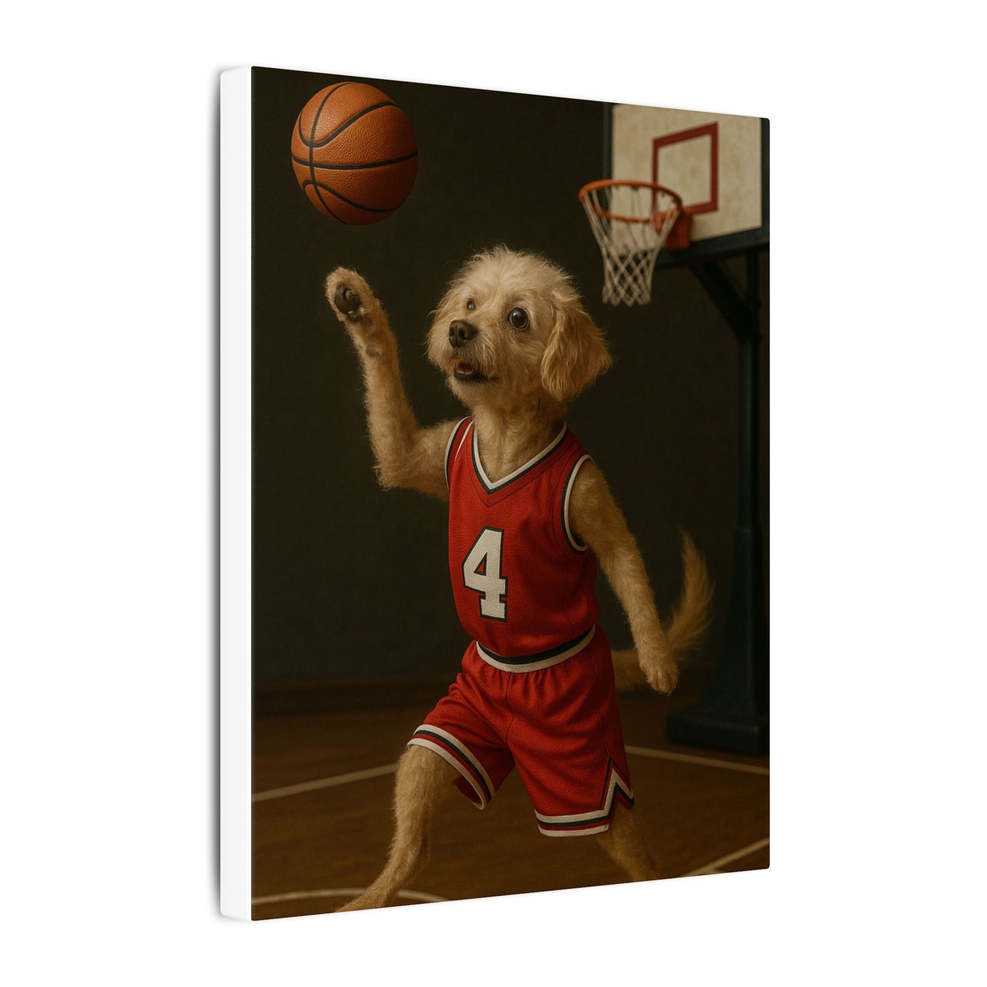Hoops Hero-Fantasy Dog Portraits - Fantasy Dog Portraits