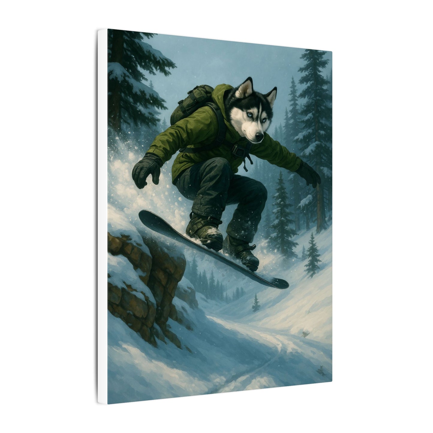 Snowbound Adventure-Fantasy Dog Portraits - Fantasy Dog Portraits