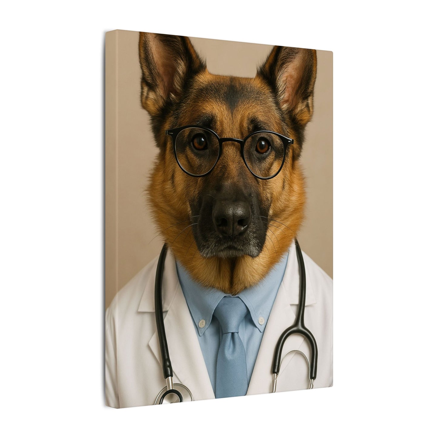 Dr. Bark Goodboy-Fantasy Dog Portraits - Fantasy Dog Portraits
