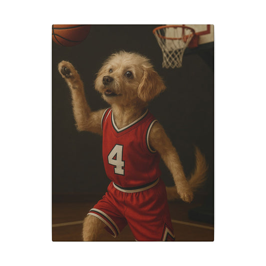 Hoops Hero-Fantasy Dog Portraits - Fantasy Dog Portraits