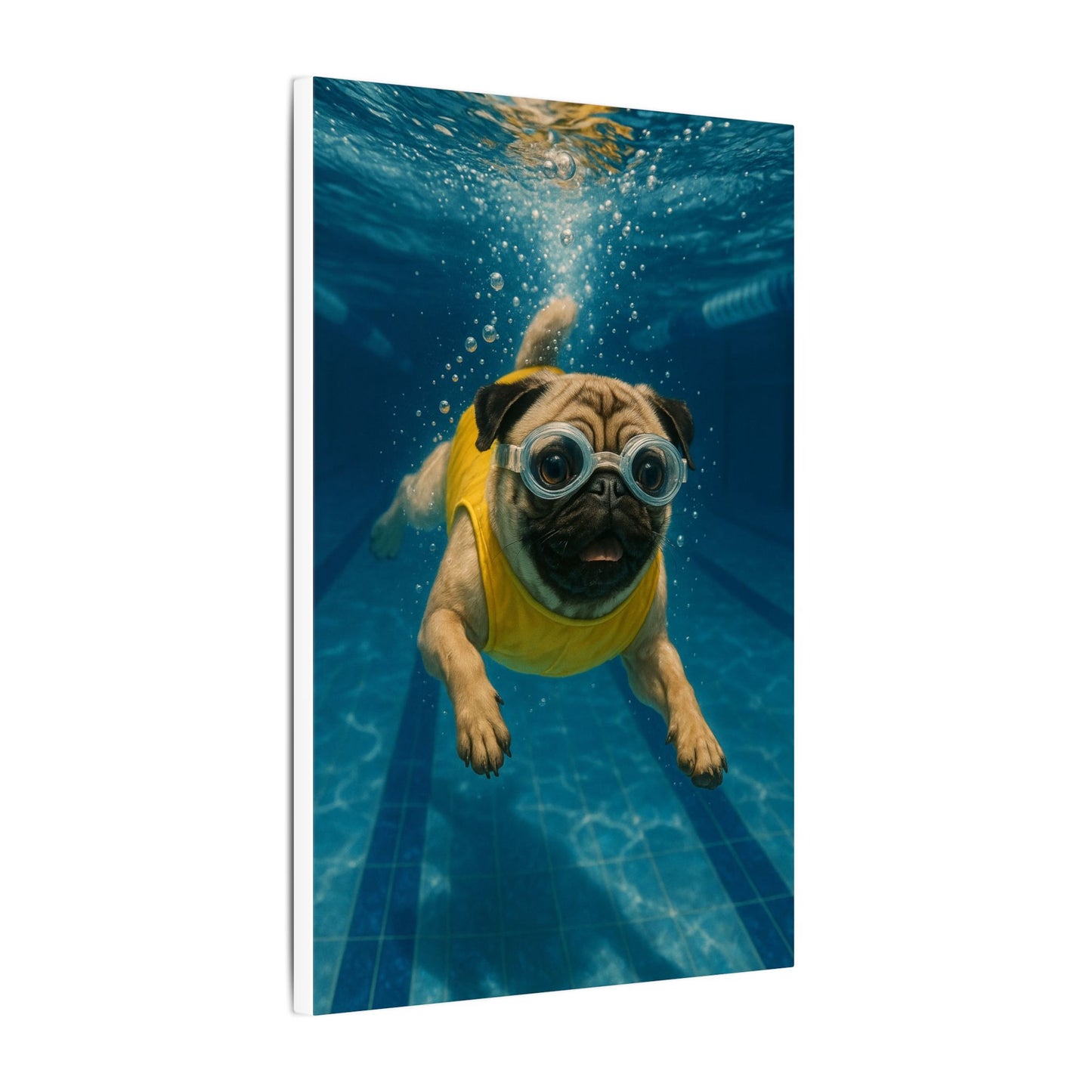 Swimming Sensation-Fantasy Dog Portraits - Fantasy Dog Portraits
