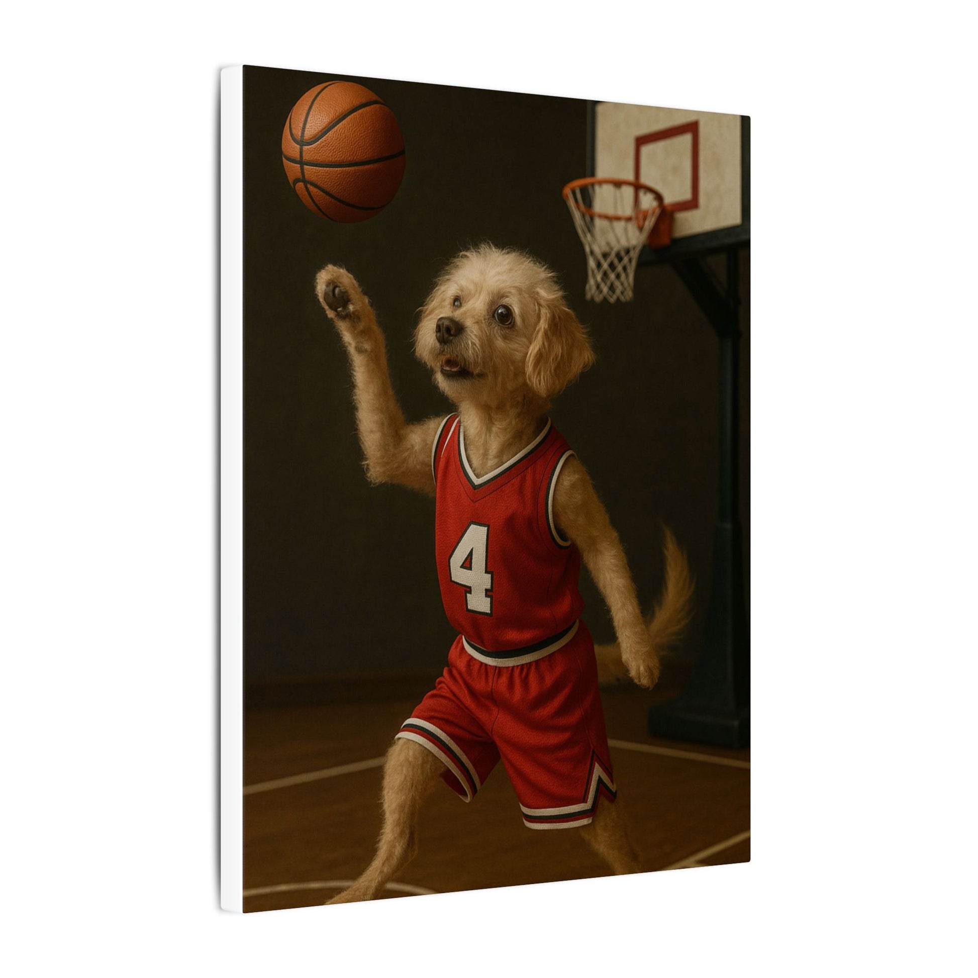 Hoops Hero-Fantasy Dog Portraits - Fantasy Dog Portraits
