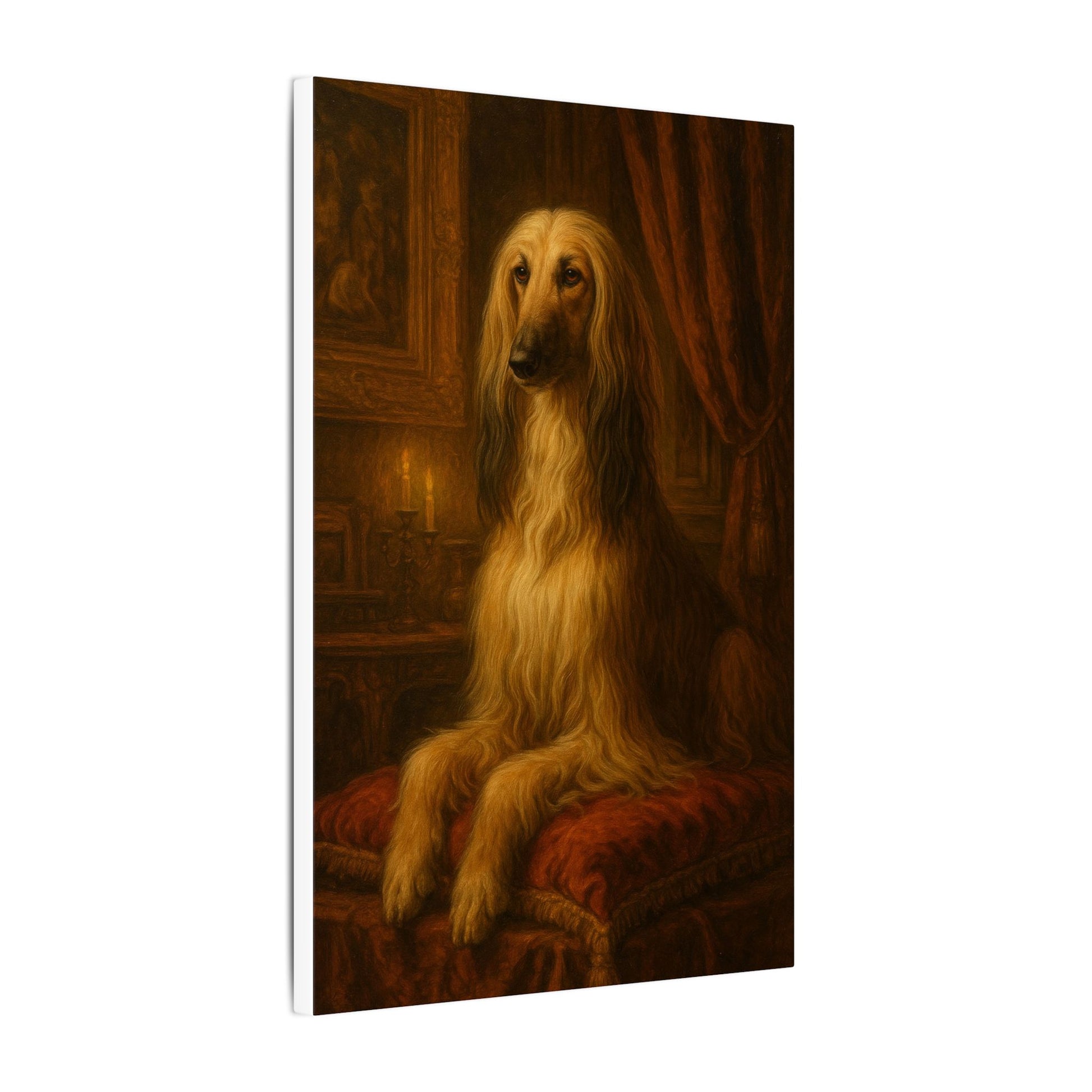 Regal Afghan-Fantasy Dog Portraits - Fantasy Dog Portraits