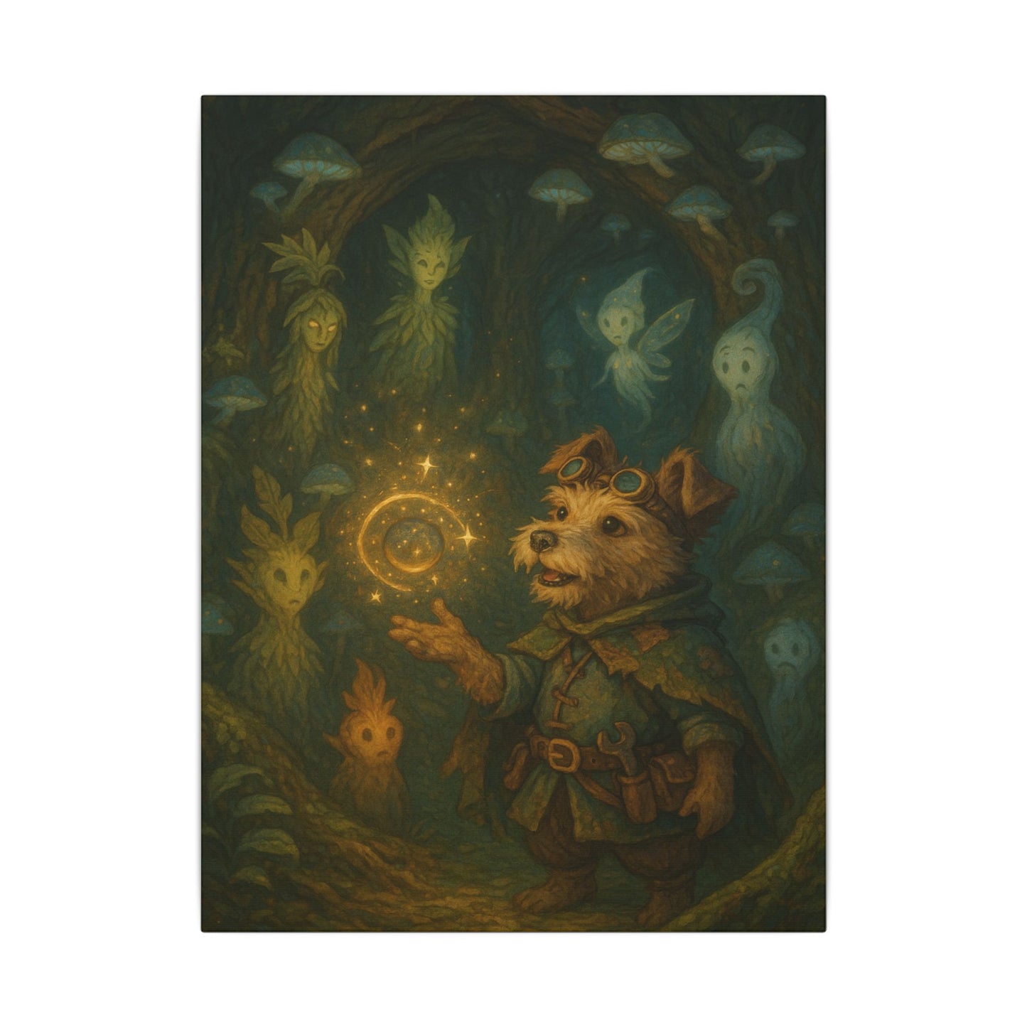 Woodland Magic-Fantasy Dog Portraits - Fantasy Dog Portraits