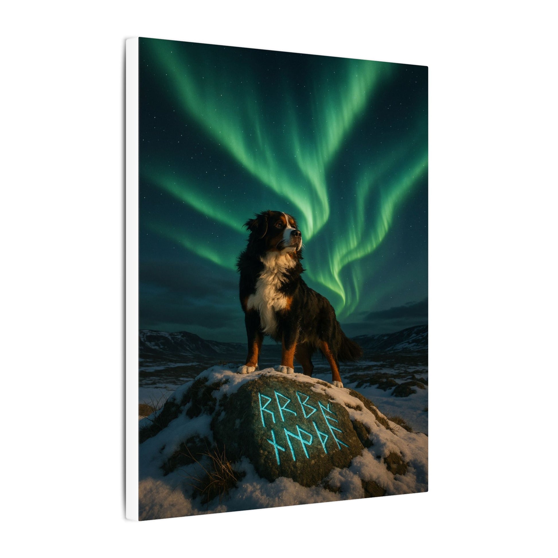Aurora's Guardian-Fantasy Dog Portraits - Fantasy Dog Portraits