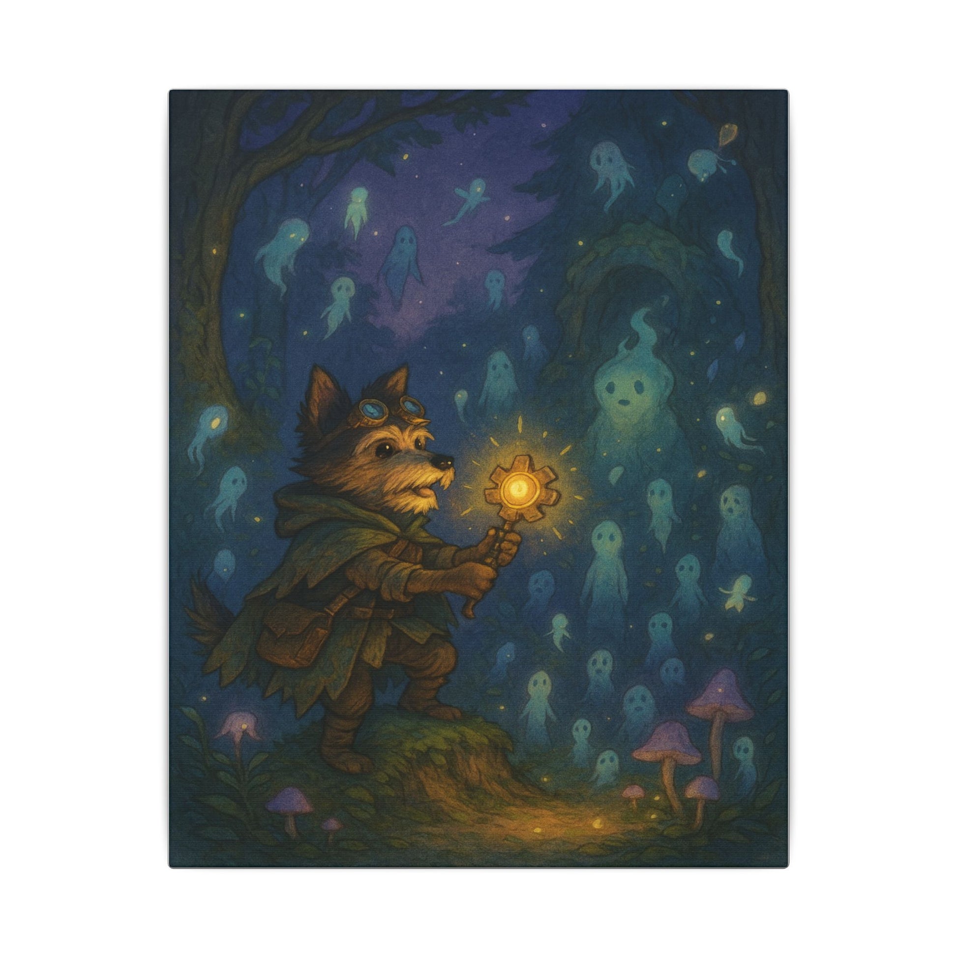 Spectral Guardian-Fantasy Dog Portraits - Fantasy Dog Portraits