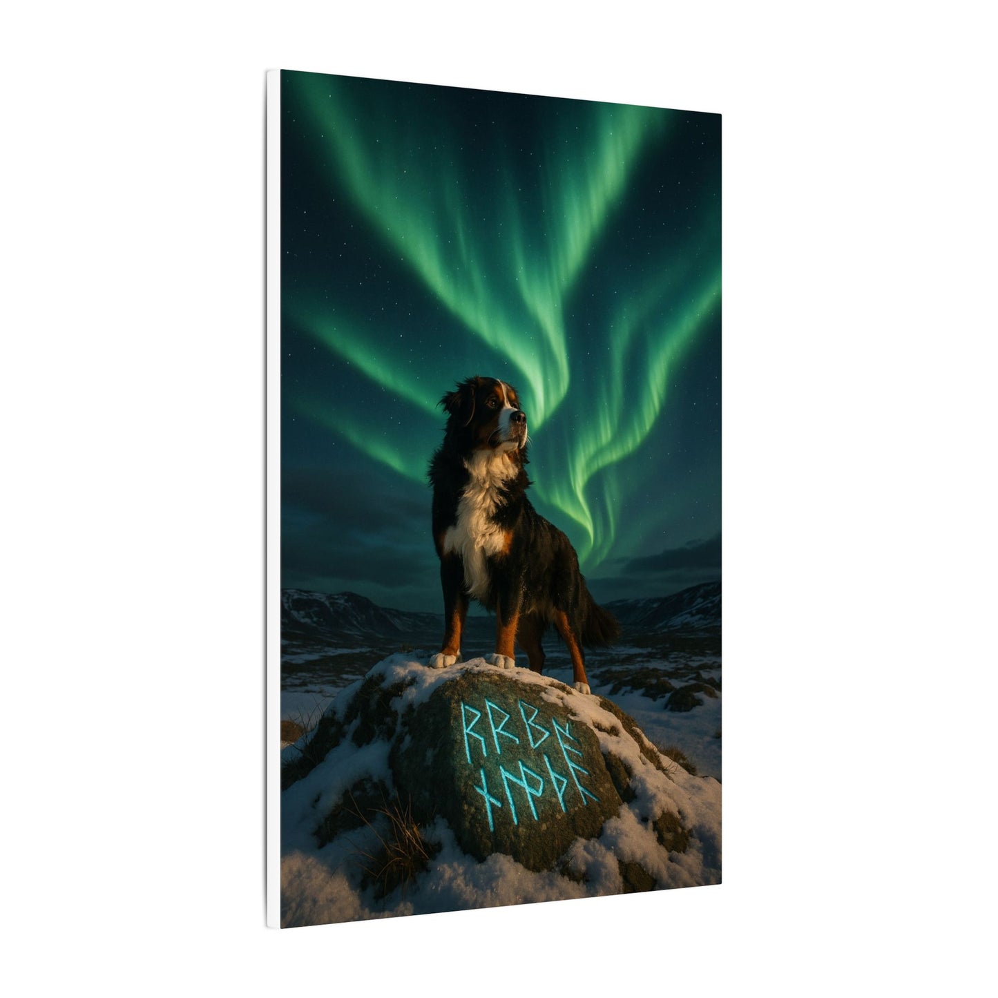 Aurora's Guardian-Fantasy Dog Portraits - Fantasy Dog Portraits