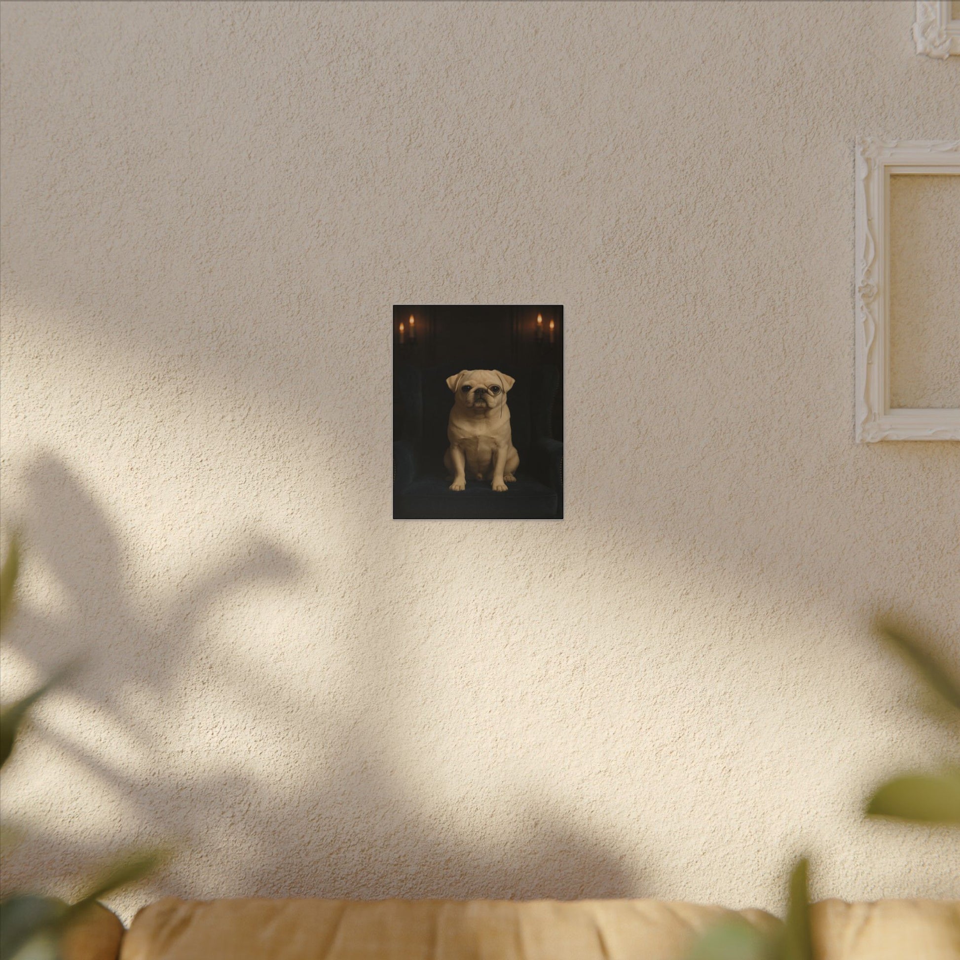 Sophisticated Pug-Fantasy Dog Portraits - Fantasy Dog Portraits