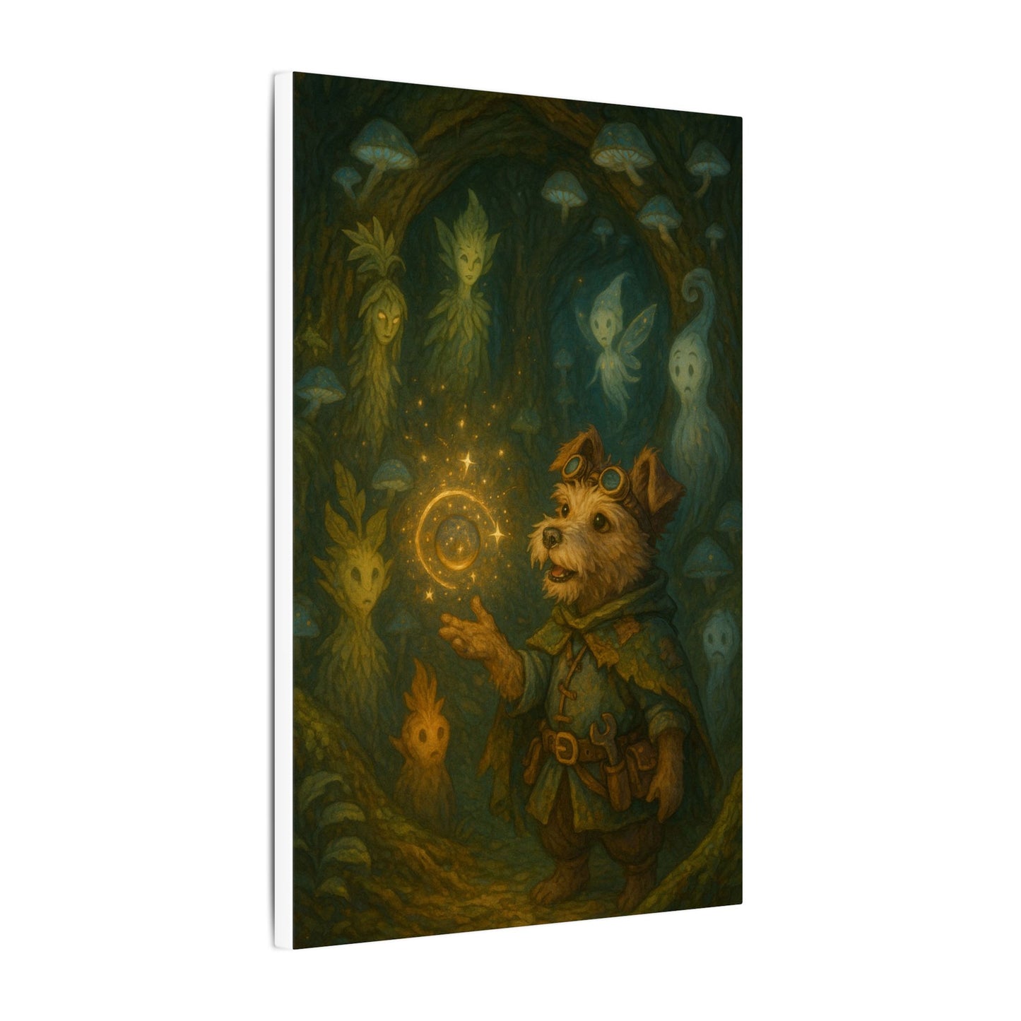 Woodland Magic-Fantasy Dog Portraits - Fantasy Dog Portraits
