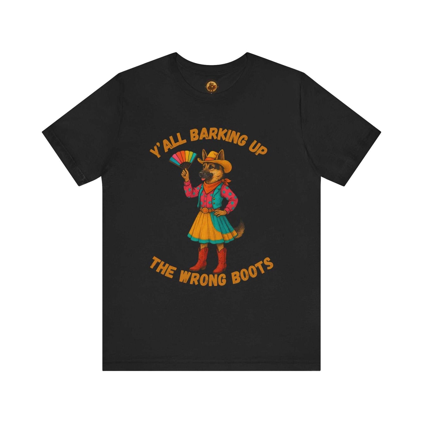 Funny Dog Tee- Unisex Jersey Short Sleeve Tee - Fantasy Dog Portraits