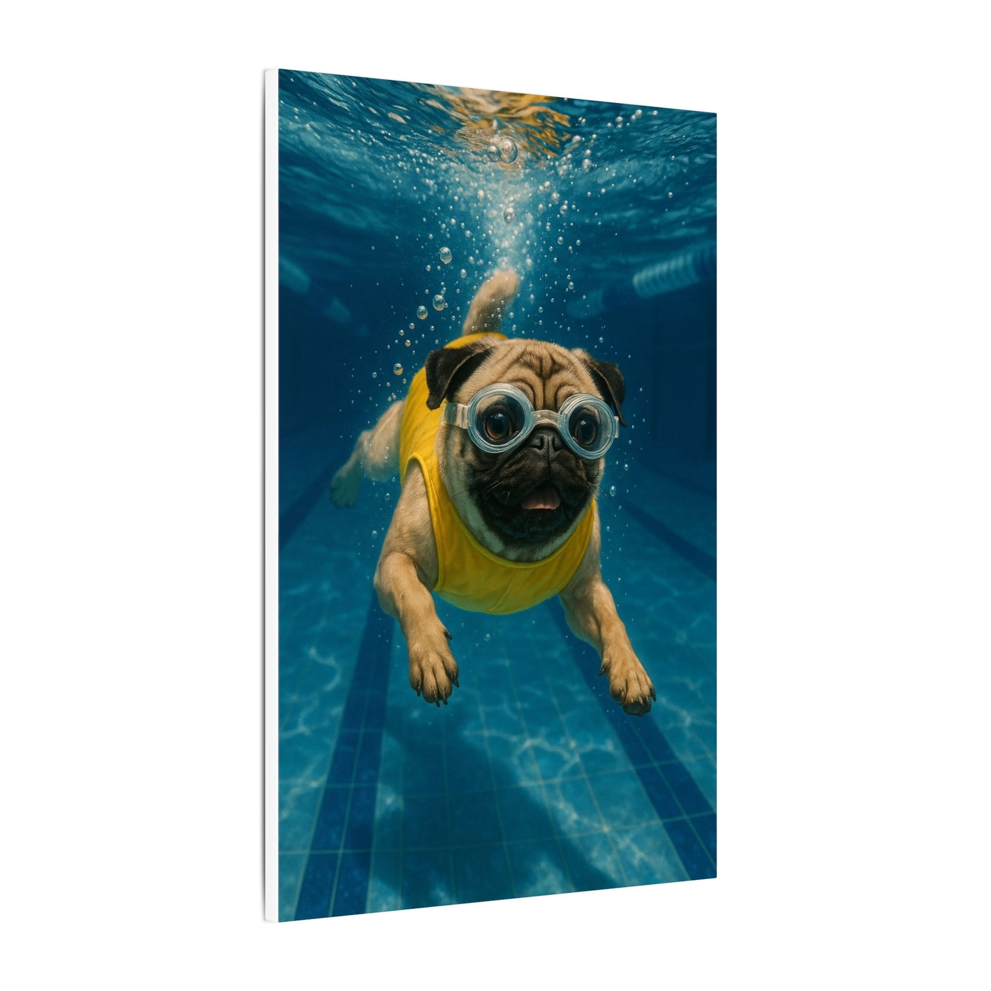 Swimming Sensation-Fantasy Dog Portraits - Fantasy Dog Portraits