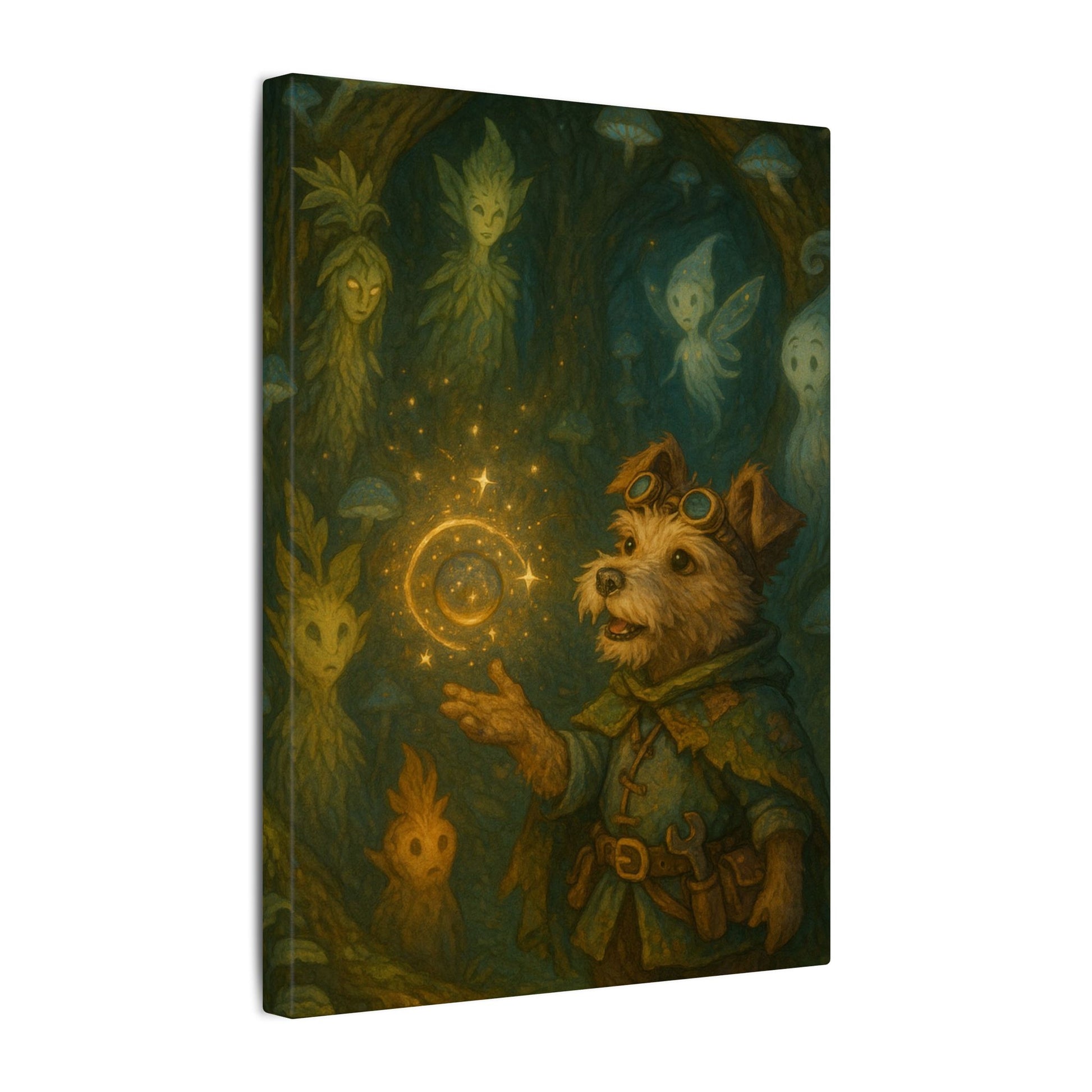 Woodland Magic-Fantasy Dog Portraits - Fantasy Dog Portraits