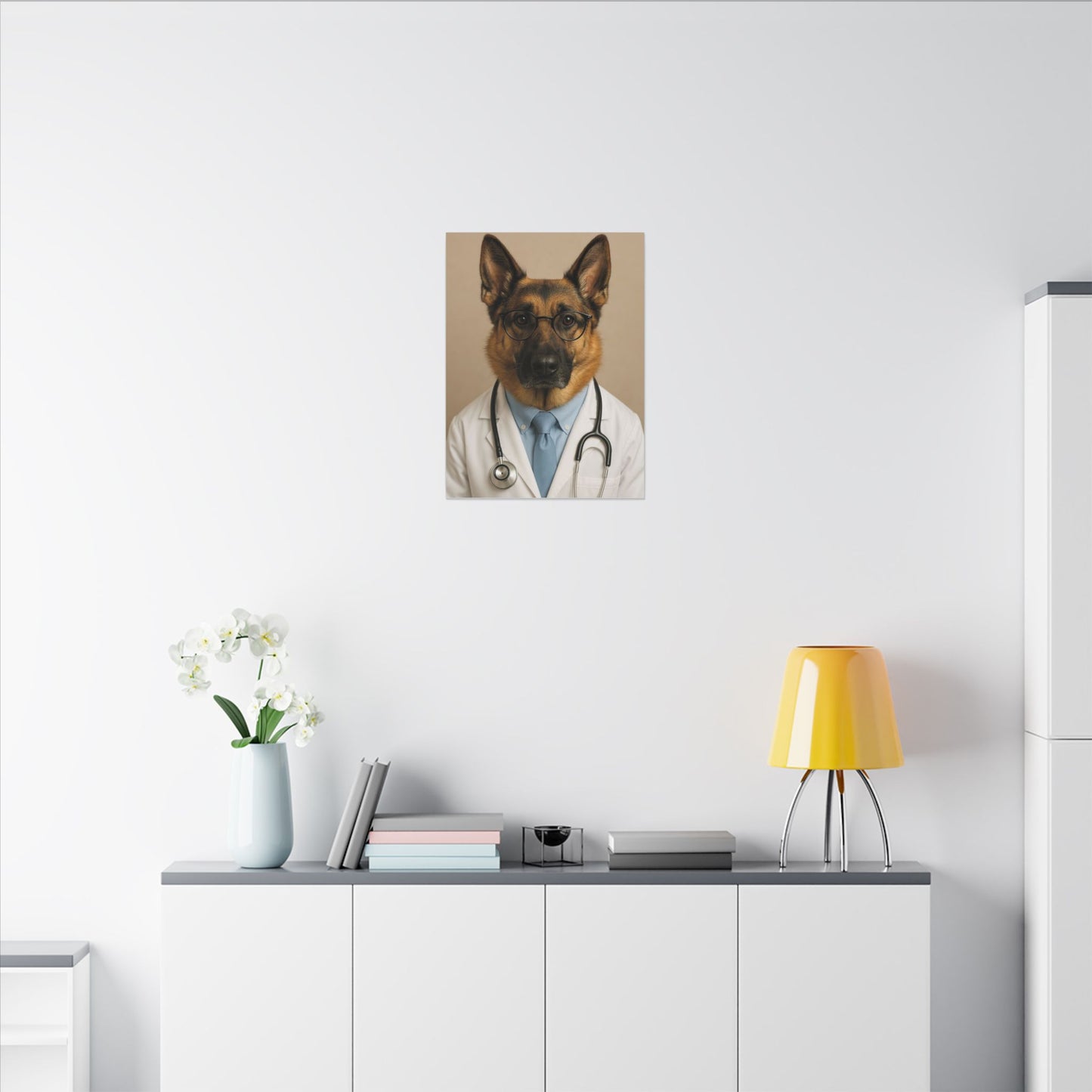 Dr. Bark Goodboy-Fantasy Dog Portraits - Fantasy Dog Portraits