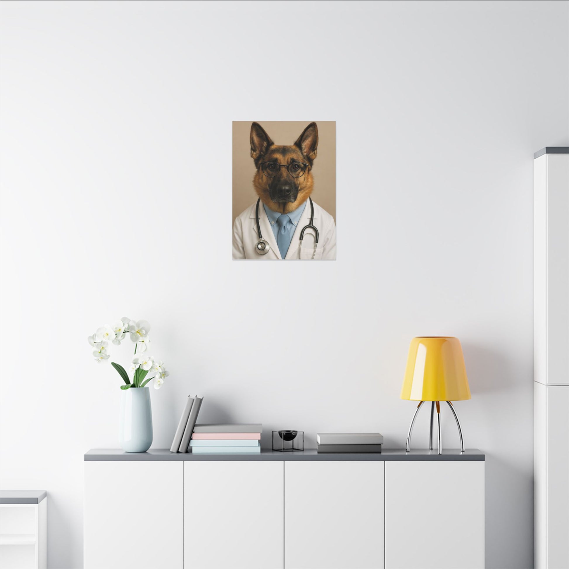 Dr. Bark Goodboy-Fantasy Dog Portraits - Fantasy Dog Portraits