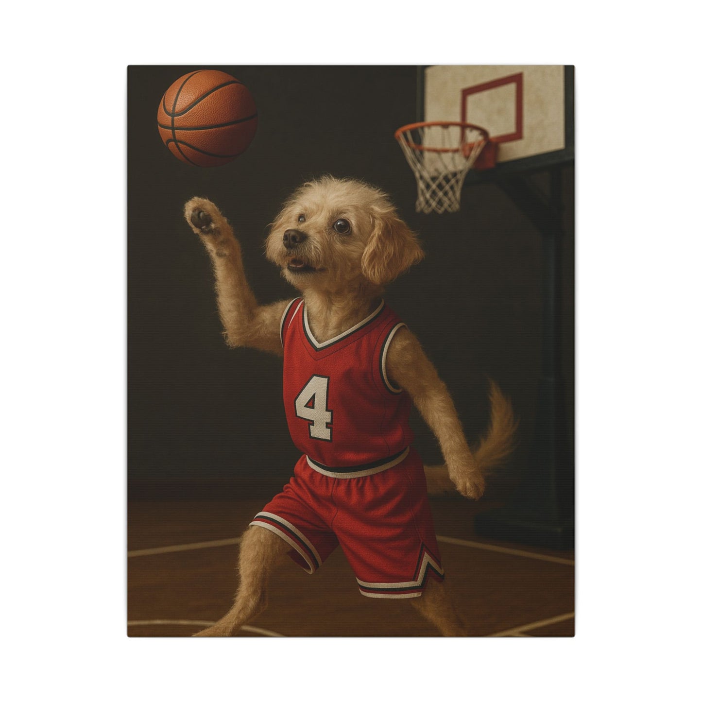 Hoops Hero-Fantasy Dog Portraits - Fantasy Dog Portraits