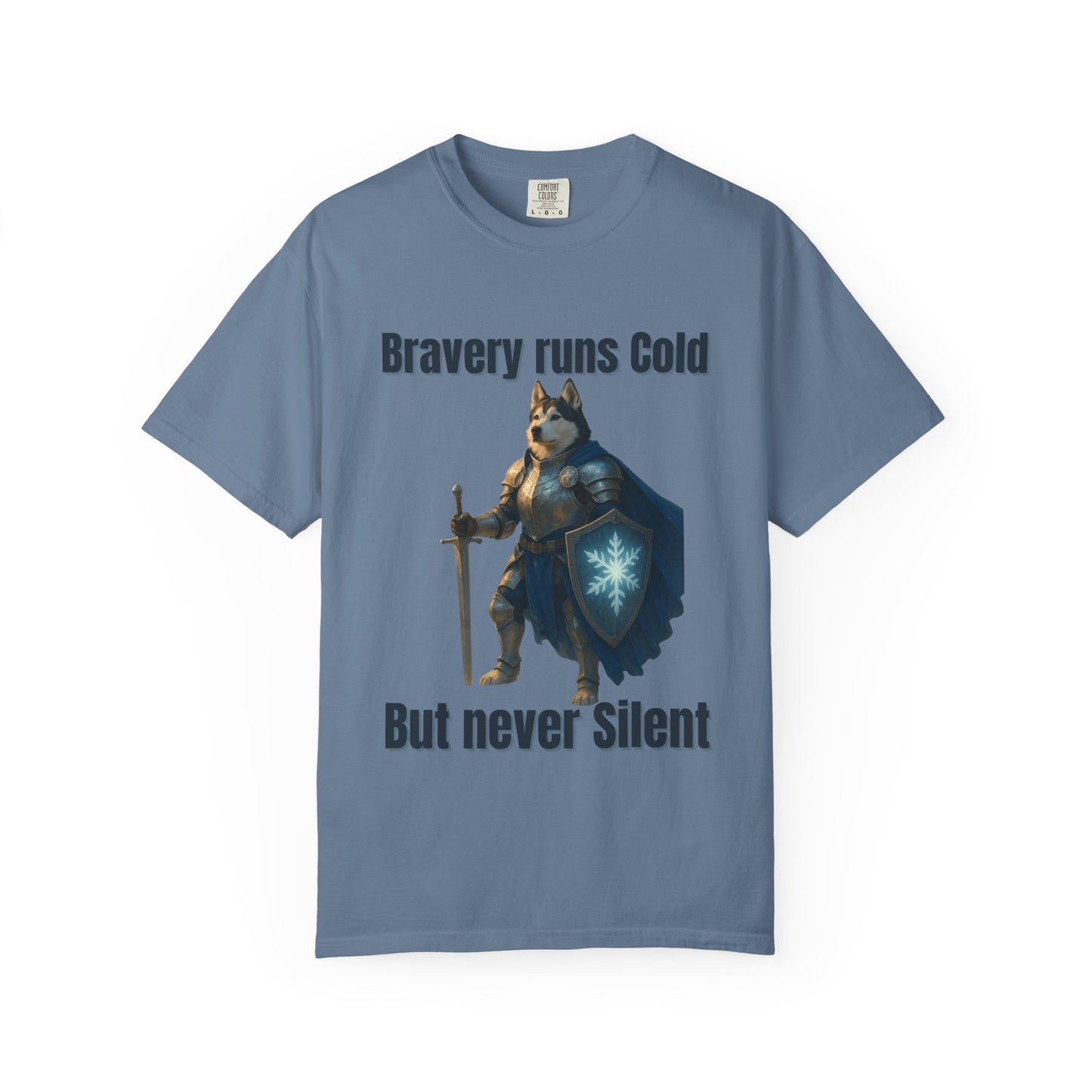 Bravery Runs Cold-Fantasy Dog Portraits - Fantasy Dog Portraits