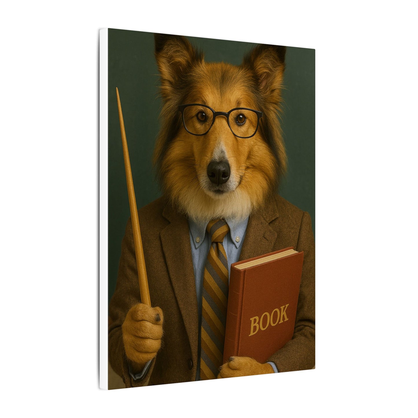 Professor Paws-Fantasy Dog Portraits - Fantasy Dog Portraits