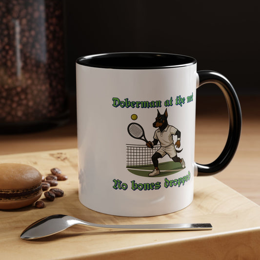 Doberman at the Net-Fantasy Dog Portraits