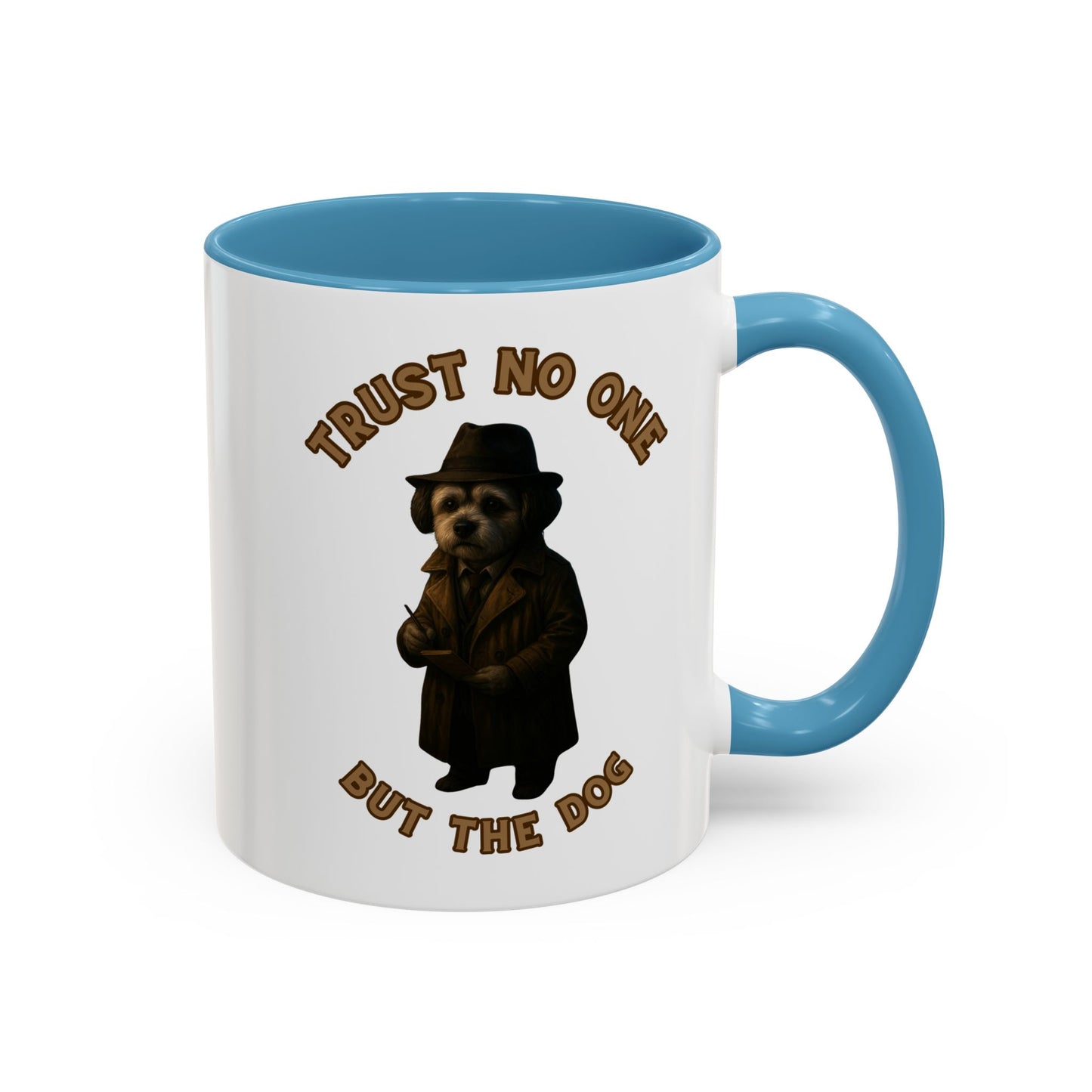 Accent Coffee Mug - Motivational Drinkware for Inspiration, Gift for Friends, Office Decor, Cozy Mornings, Unique Coffee Gift - Fantasy Dog Portraits