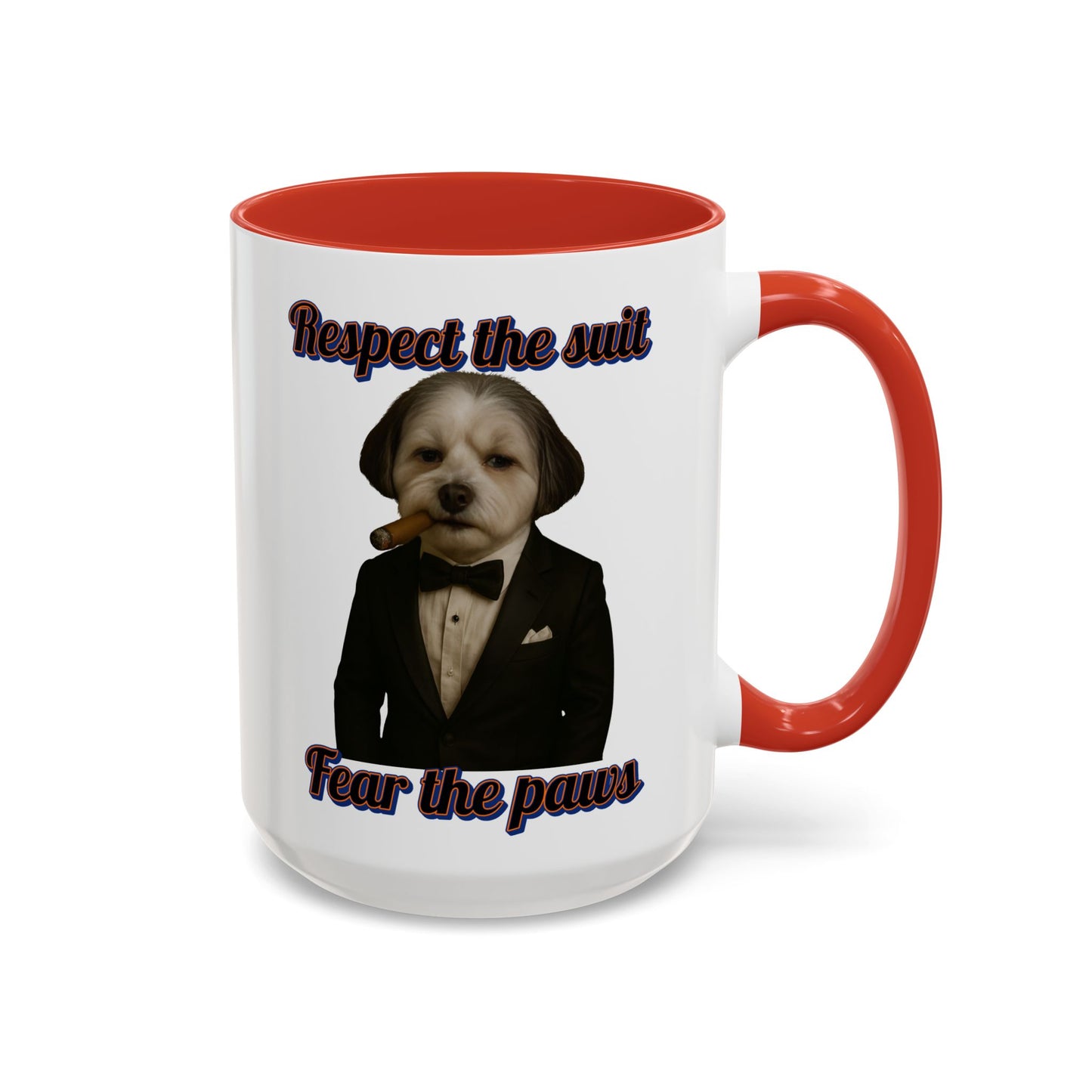 Dogfather Coffee Mug, Funny Gifts, K-9 Heroes, Dog Lover's Gift - Fantasy Dog Portraits
